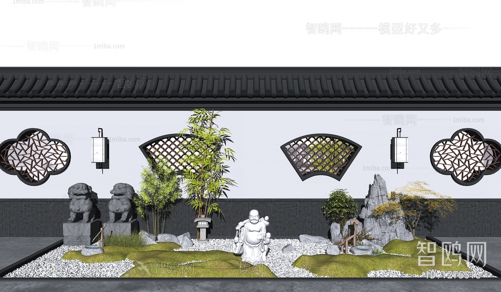 New Chinese Style Garden