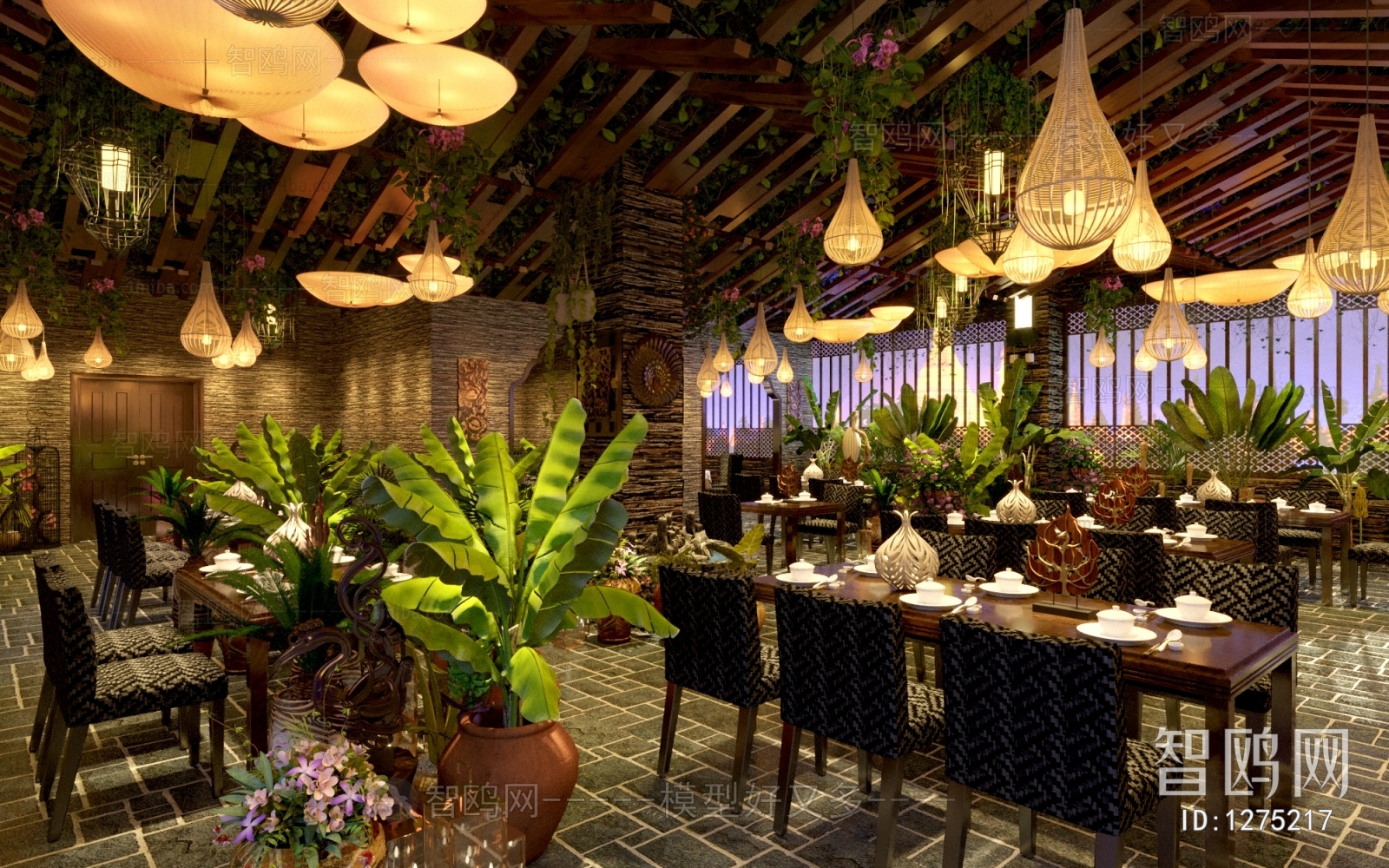 Southeast Asian Style Restaurant