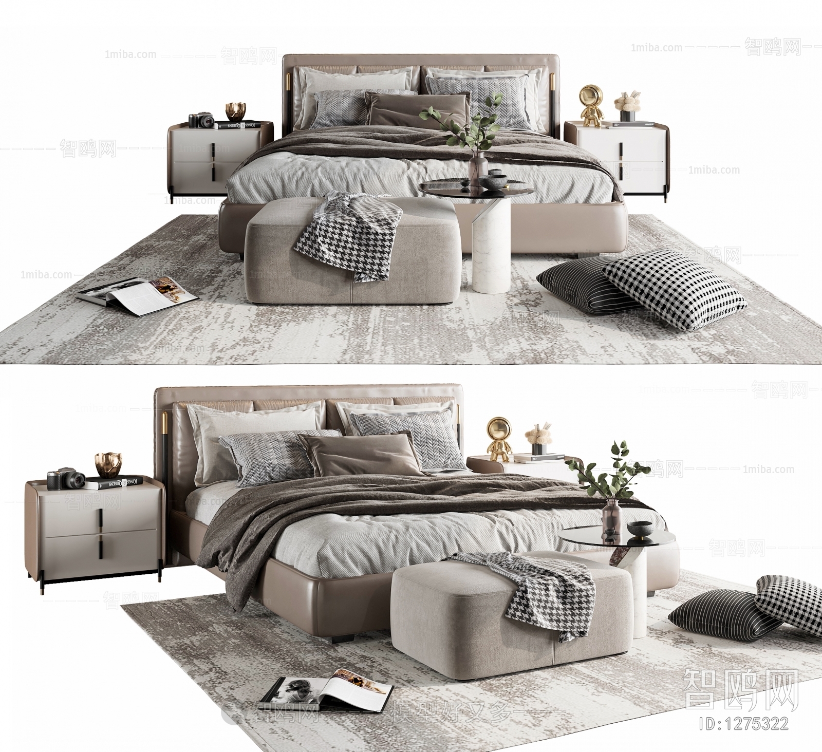 Modern Double Bed