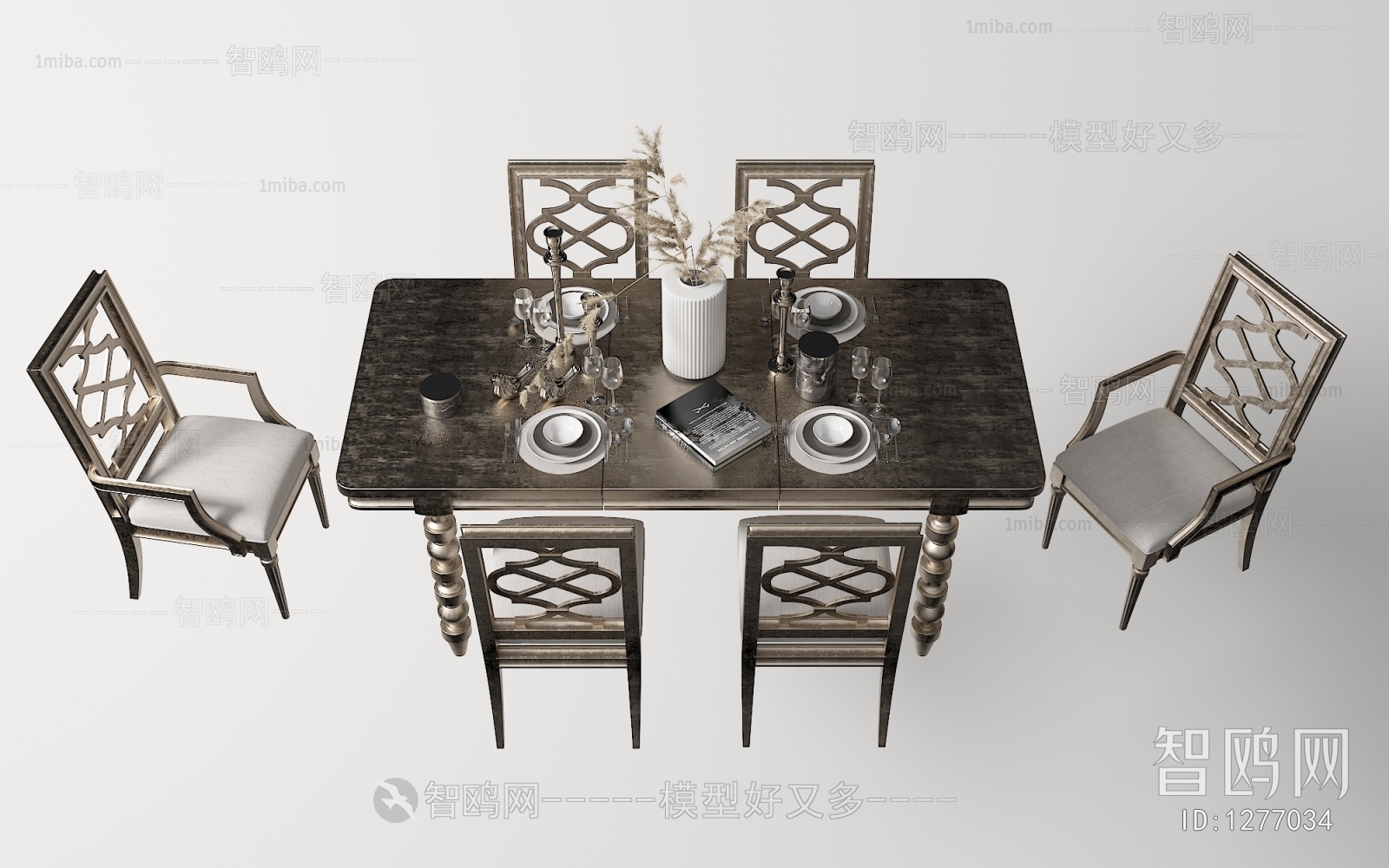 American Style Dining Table And Chairs