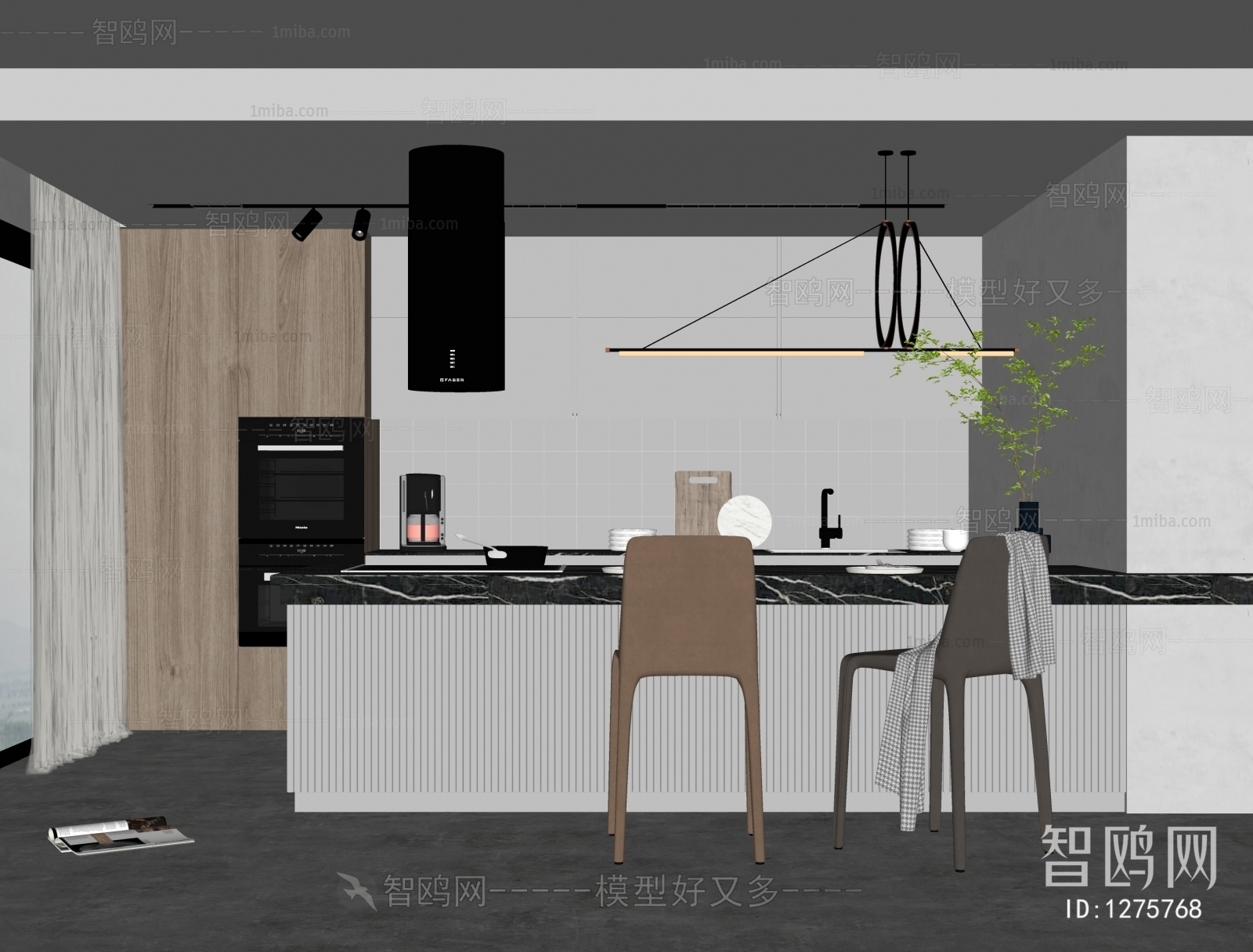 Modern Open Kitchen