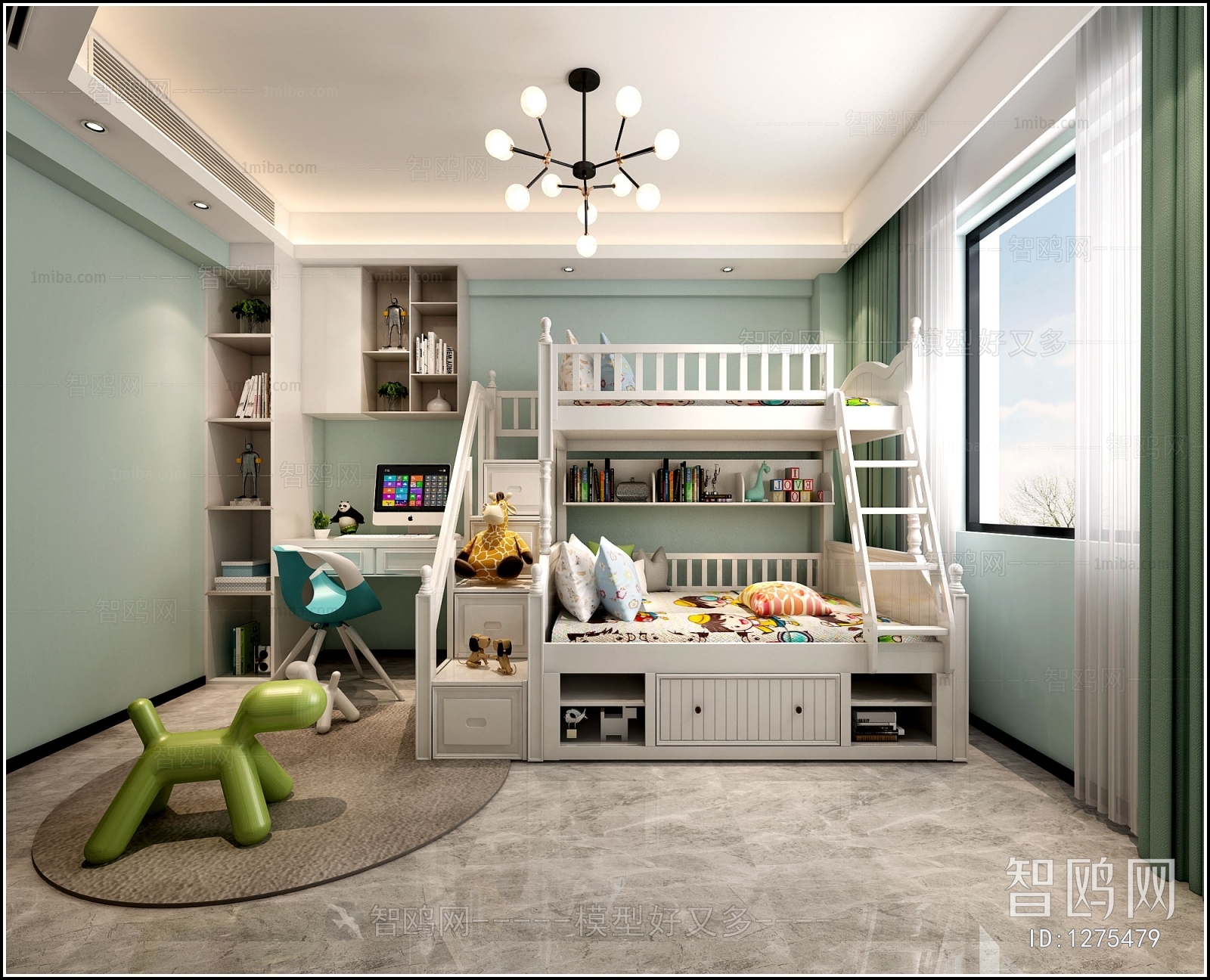 European Style Children's Room