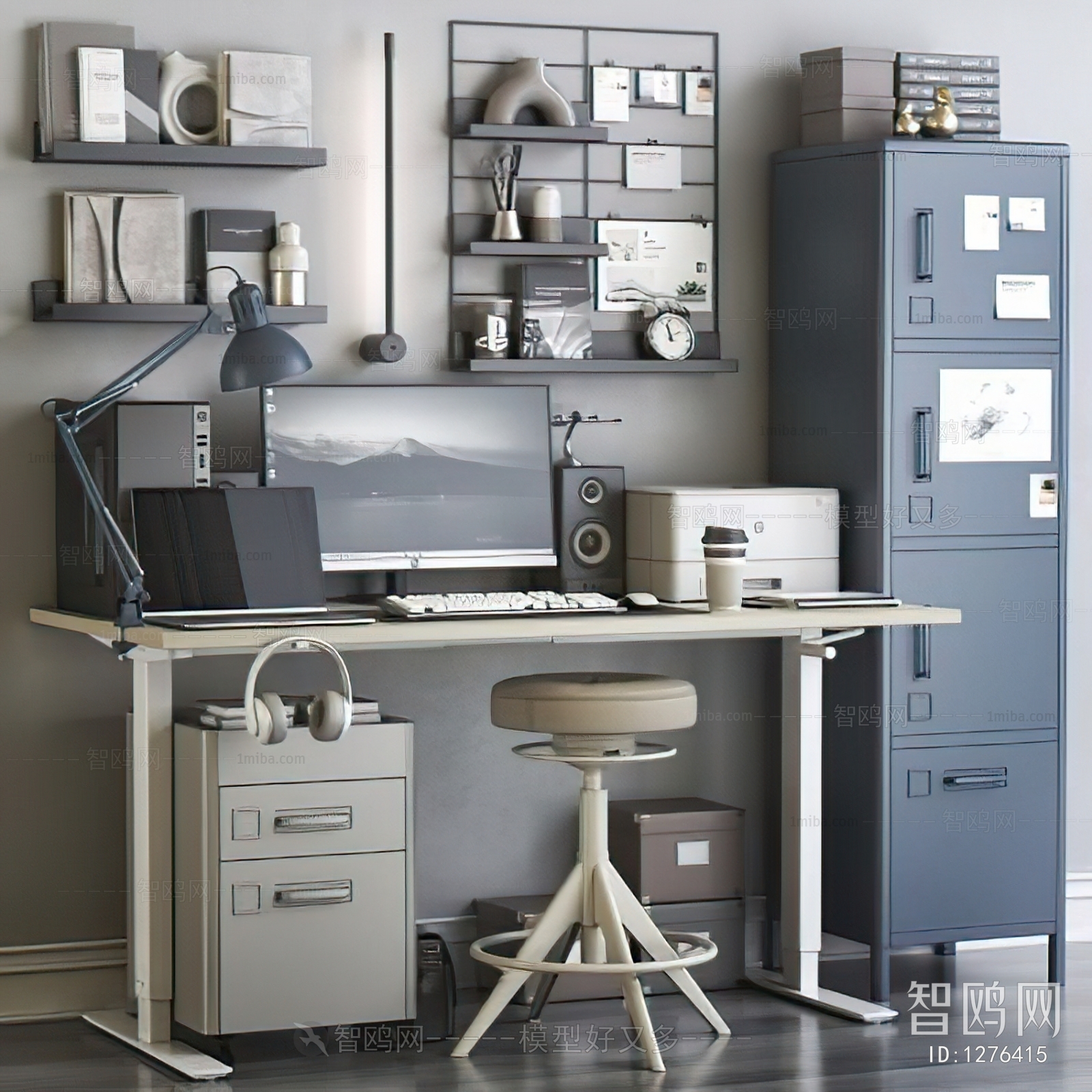 Modern Computer Desk And Chair