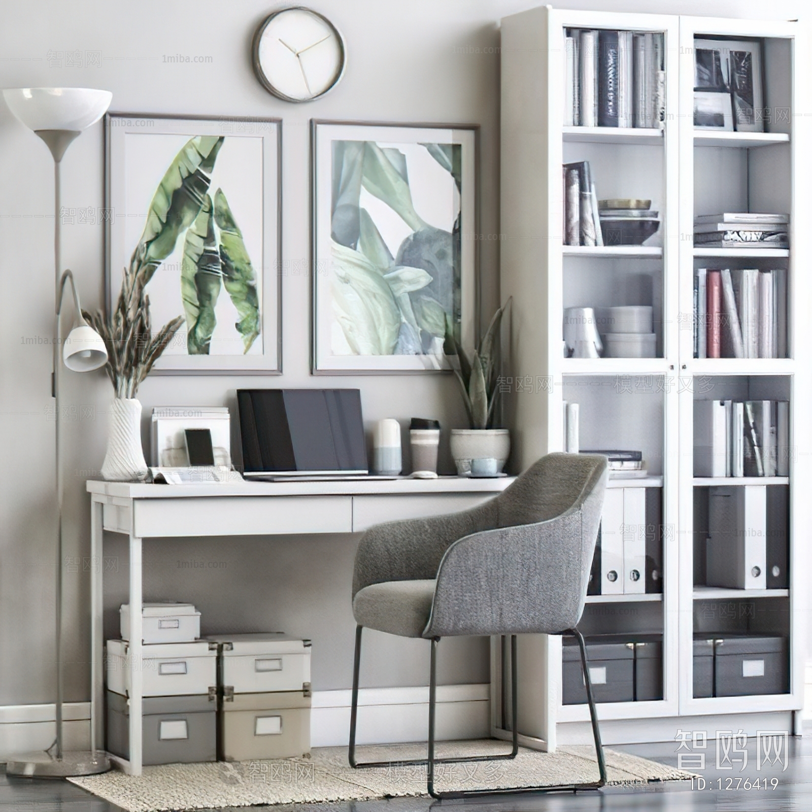 Modern Computer Desk And Chair