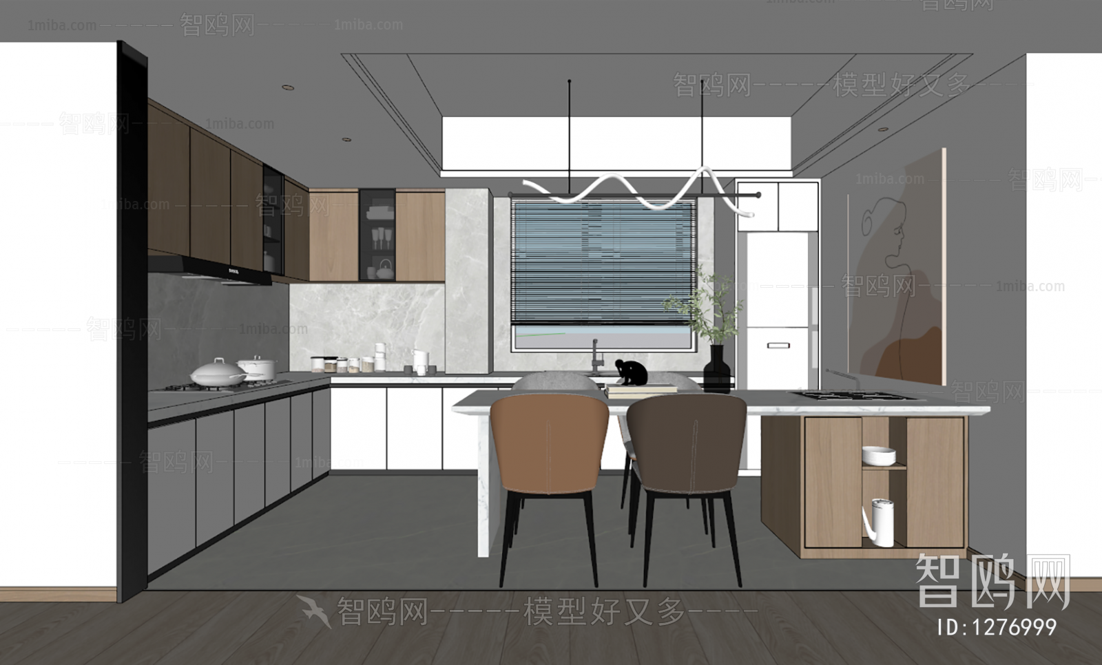 Modern Open Kitchen