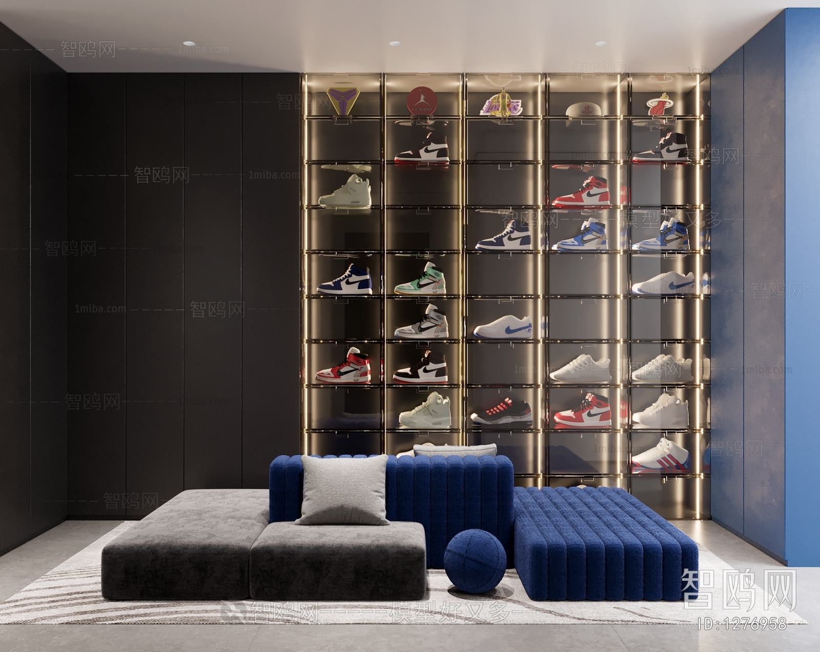 Modern Clothes Storage Area