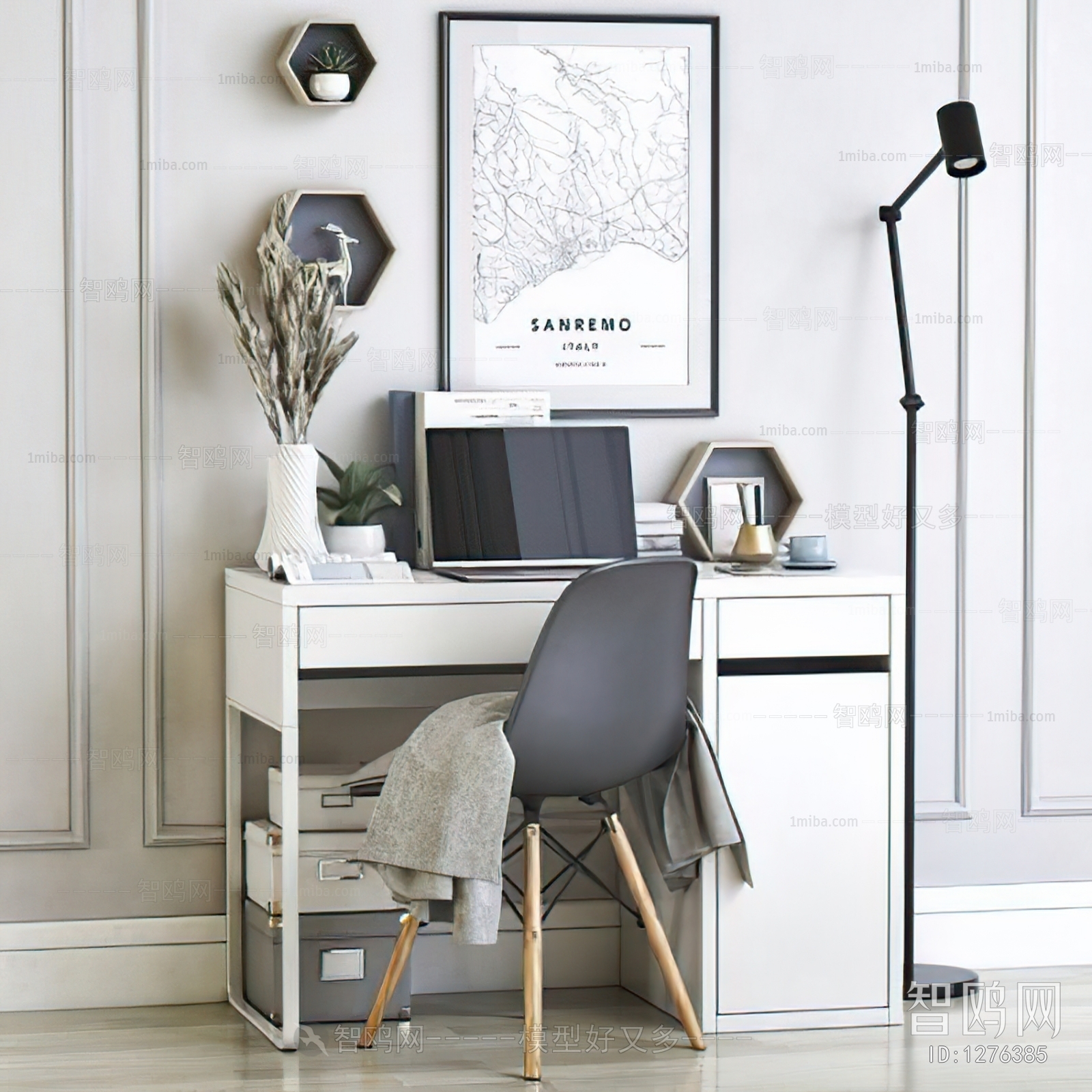 Modern Computer Desk And Chair