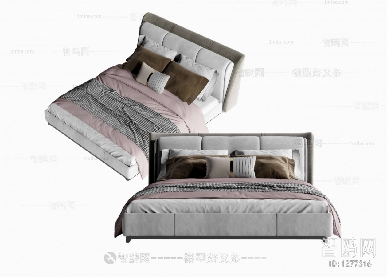 Modern Double Bed