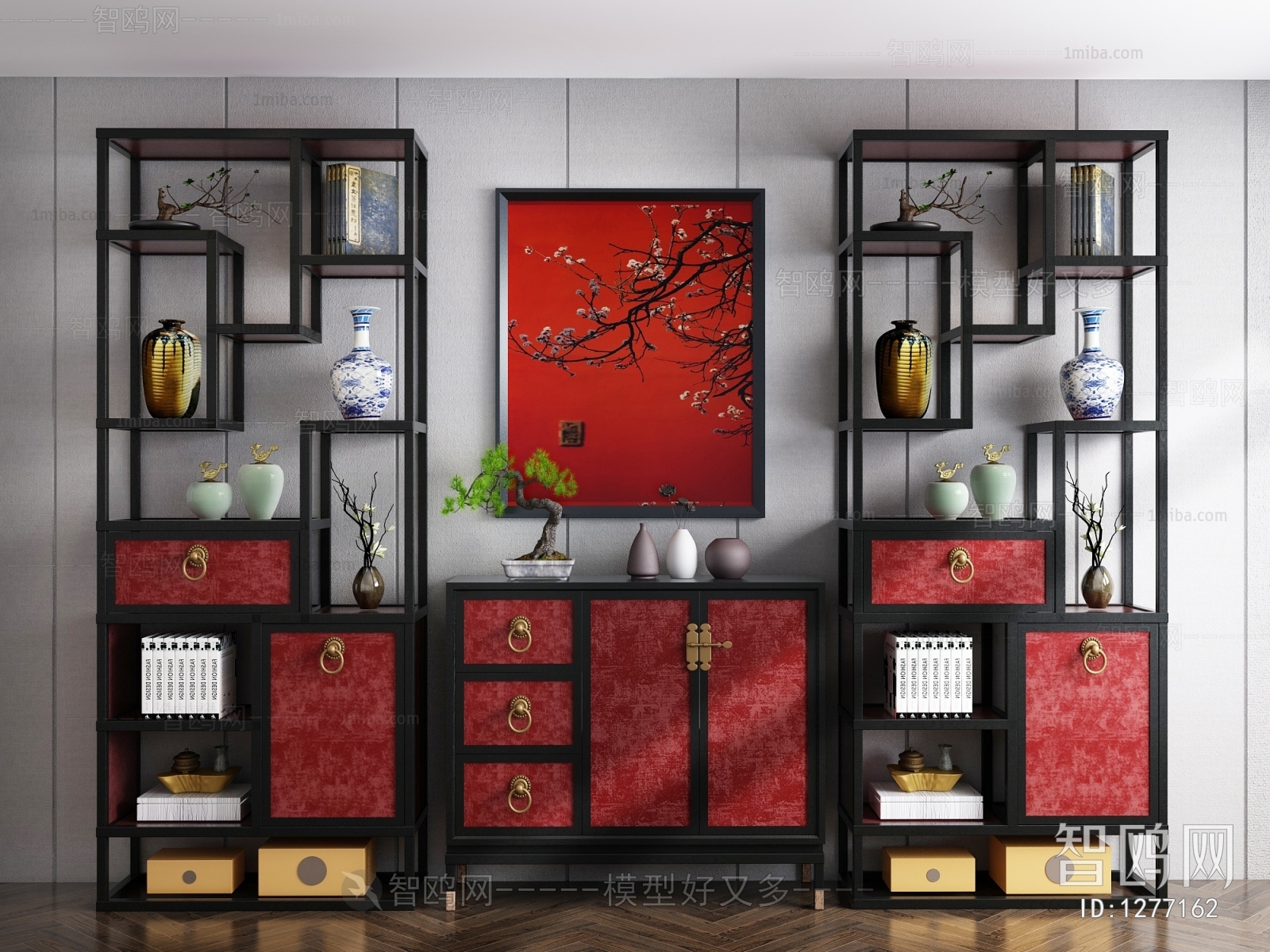 New Chinese Style Antique Rack