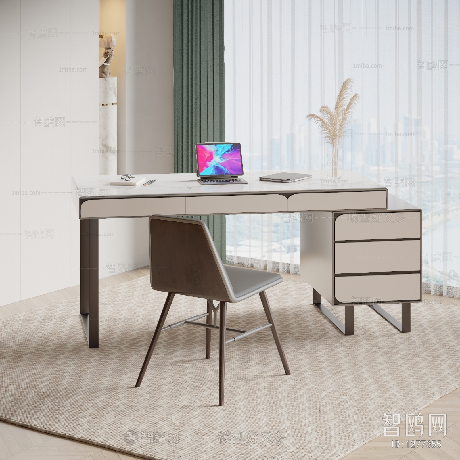 Modern Computer Desk And Chair