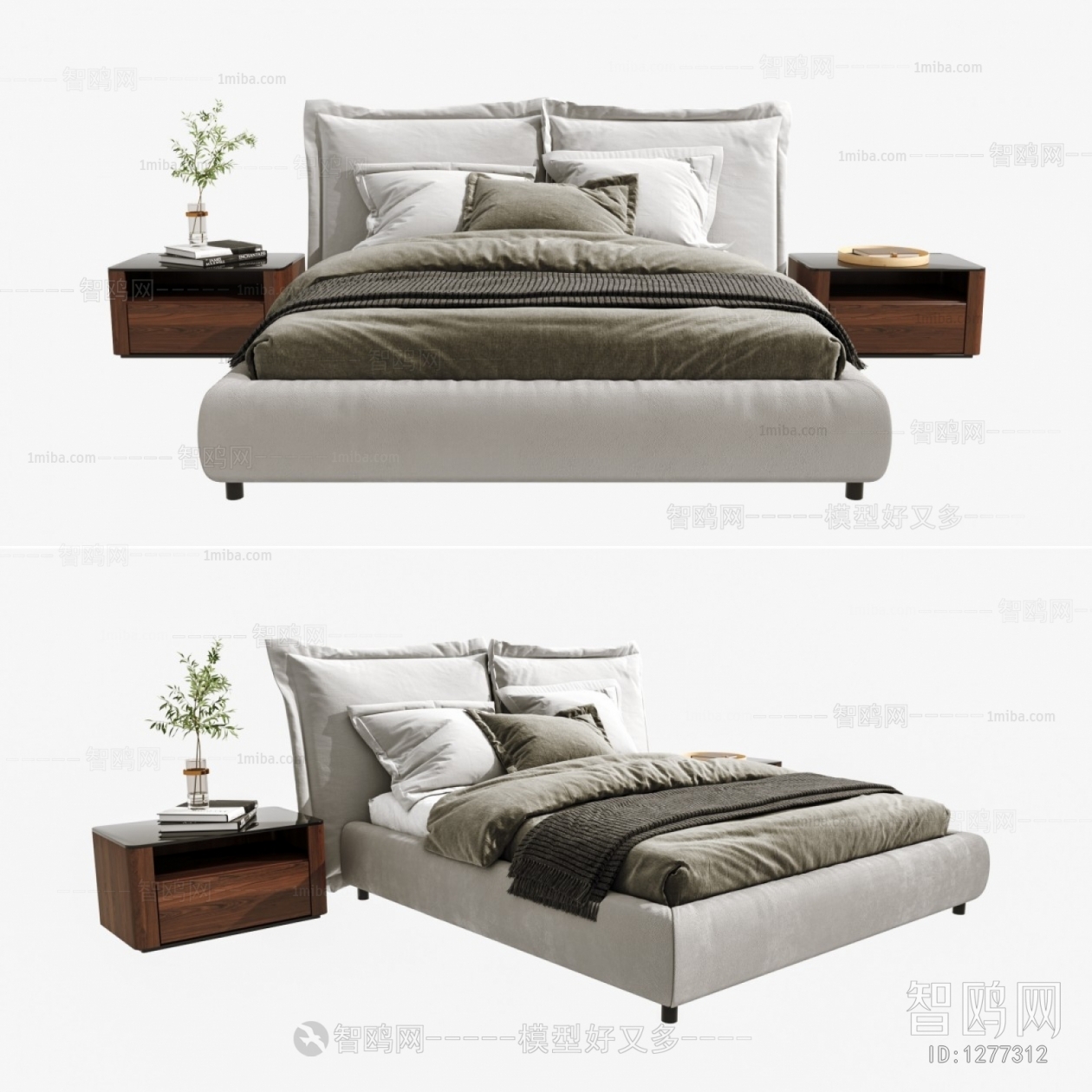 Modern Double Bed