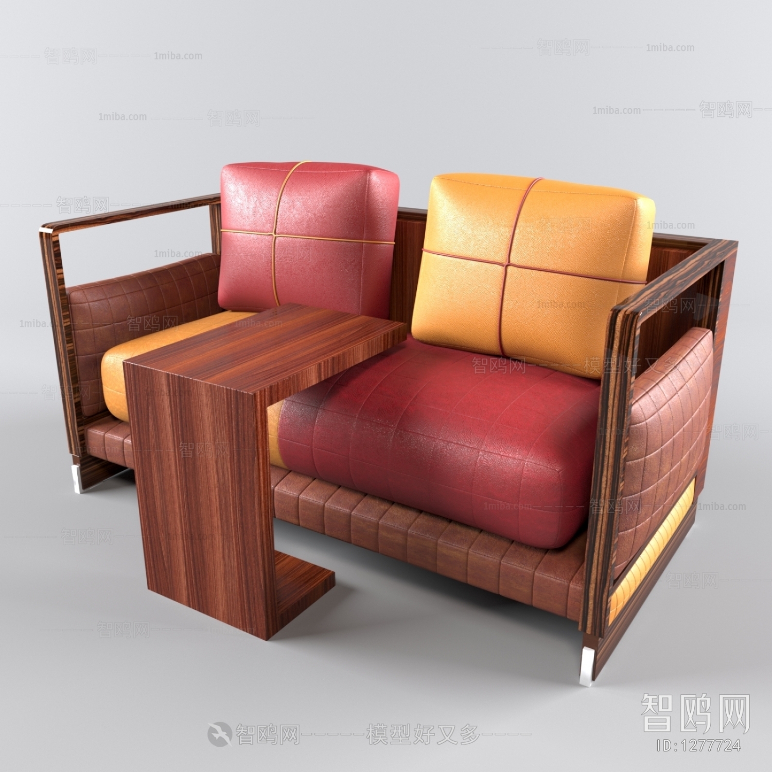 New Chinese Style A Sofa For Two