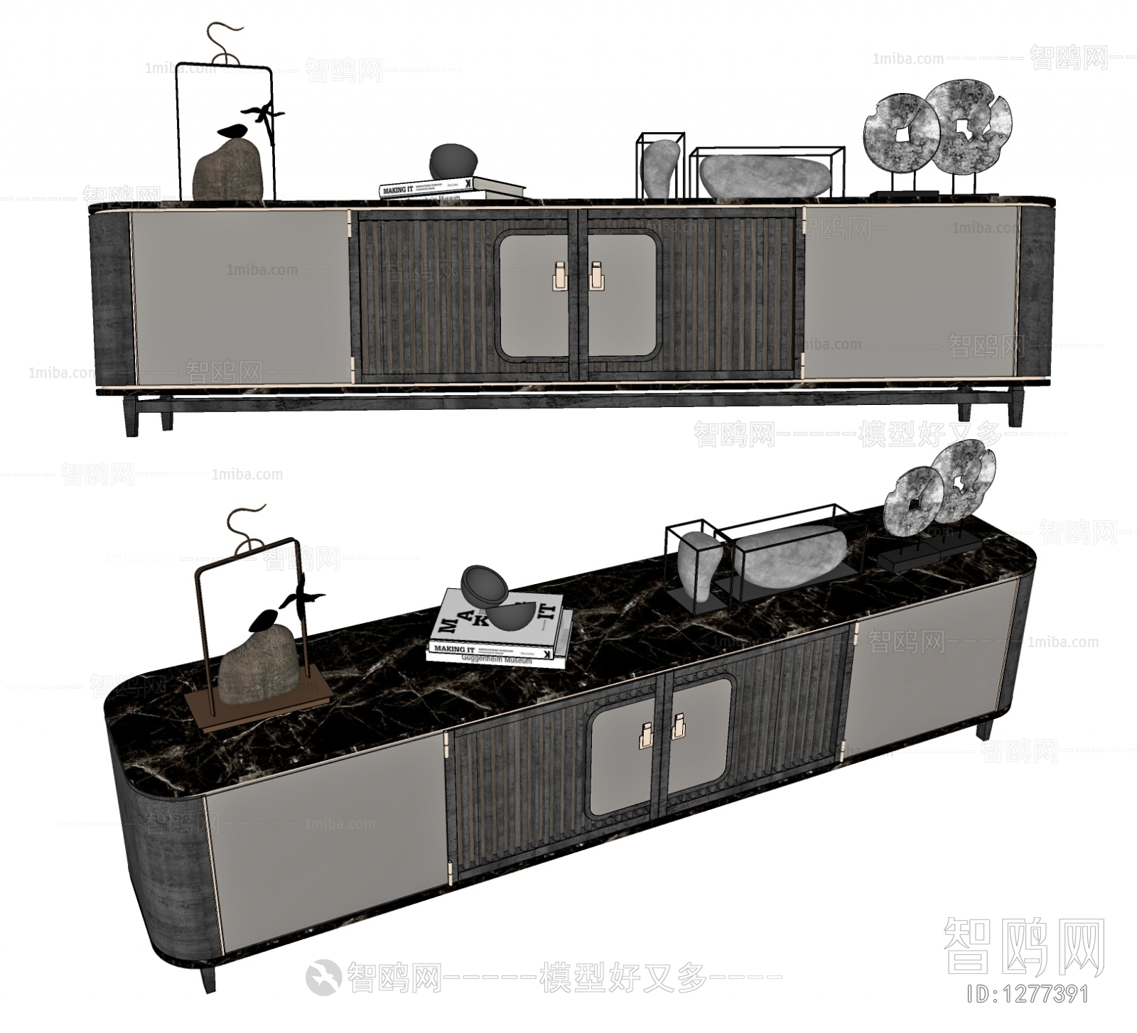 New Chinese Style TV Cabinet