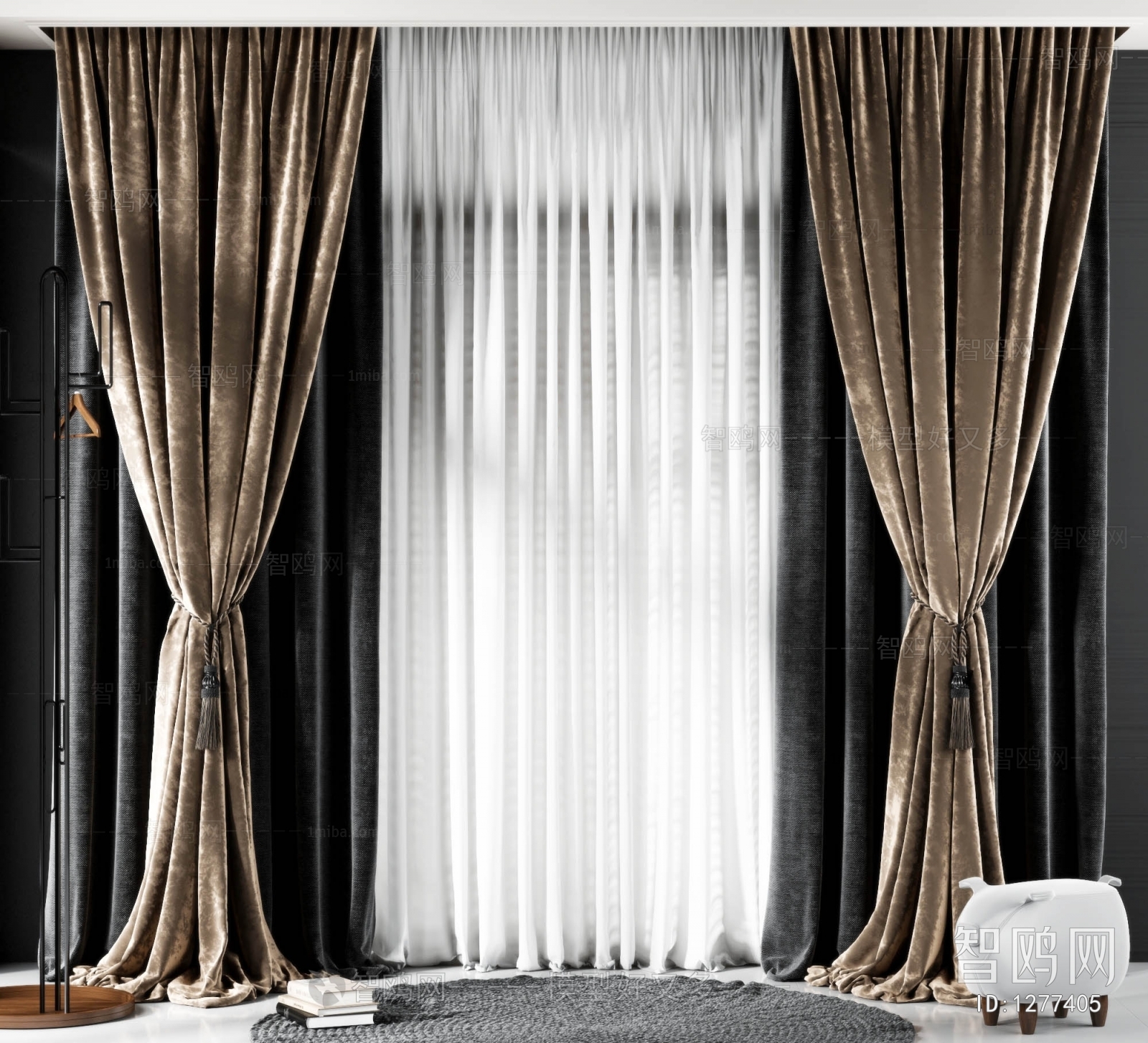 Modern The Curtain