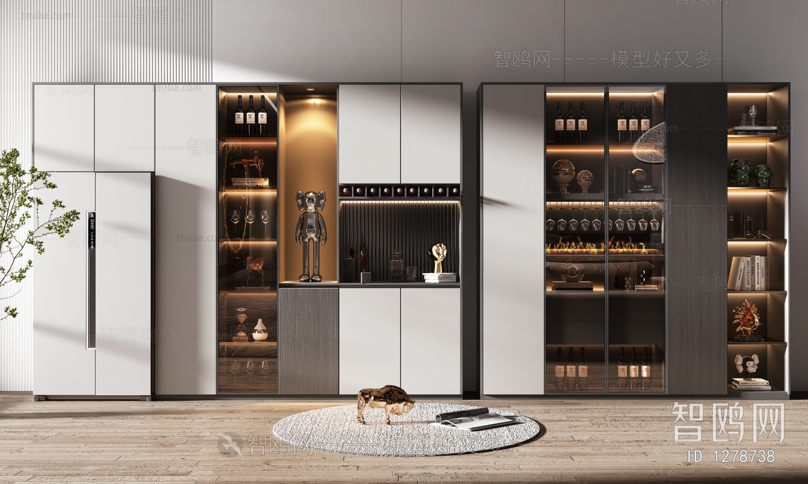 Modern Wine Cabinet