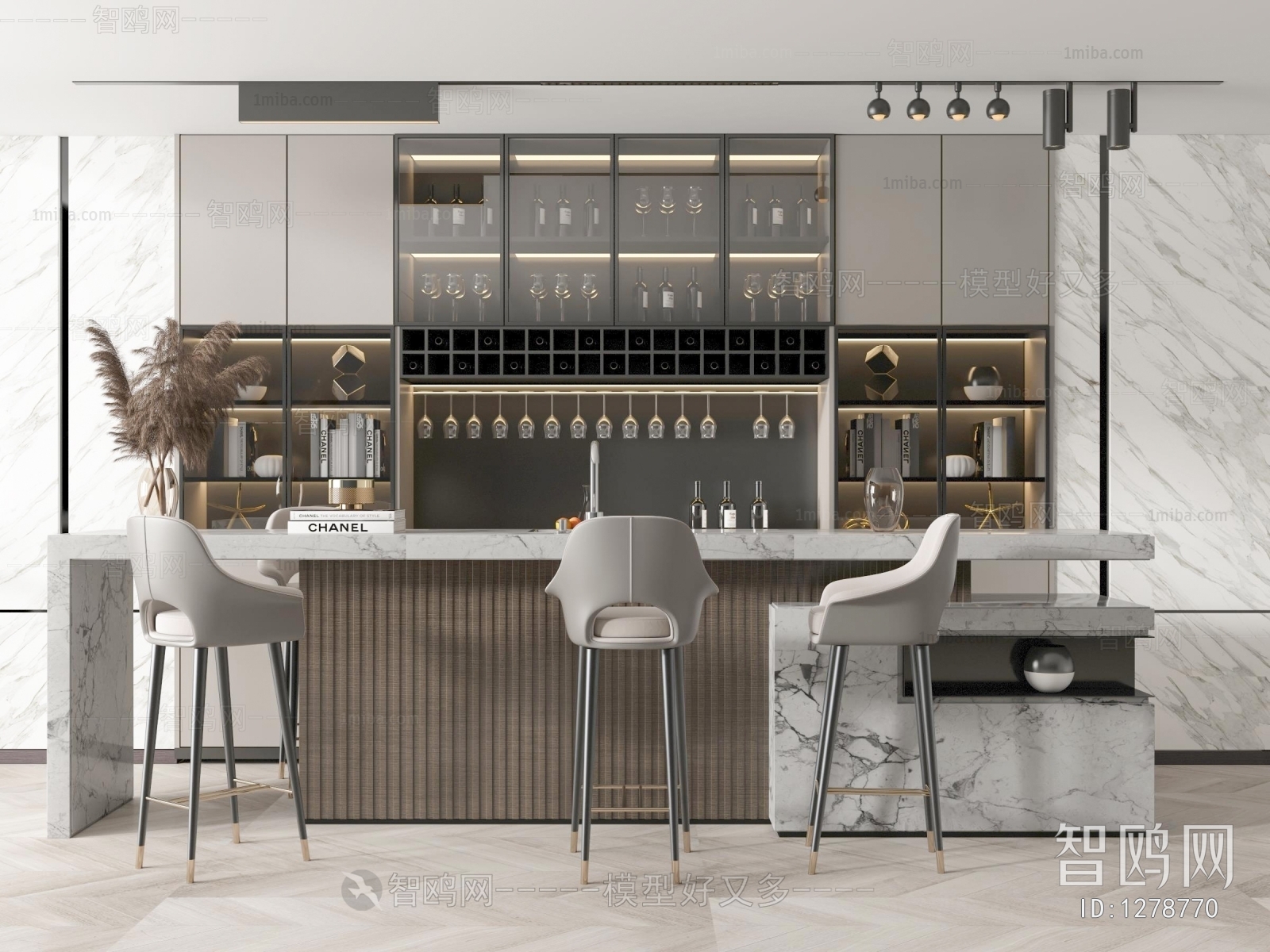 Modern Counter Bar