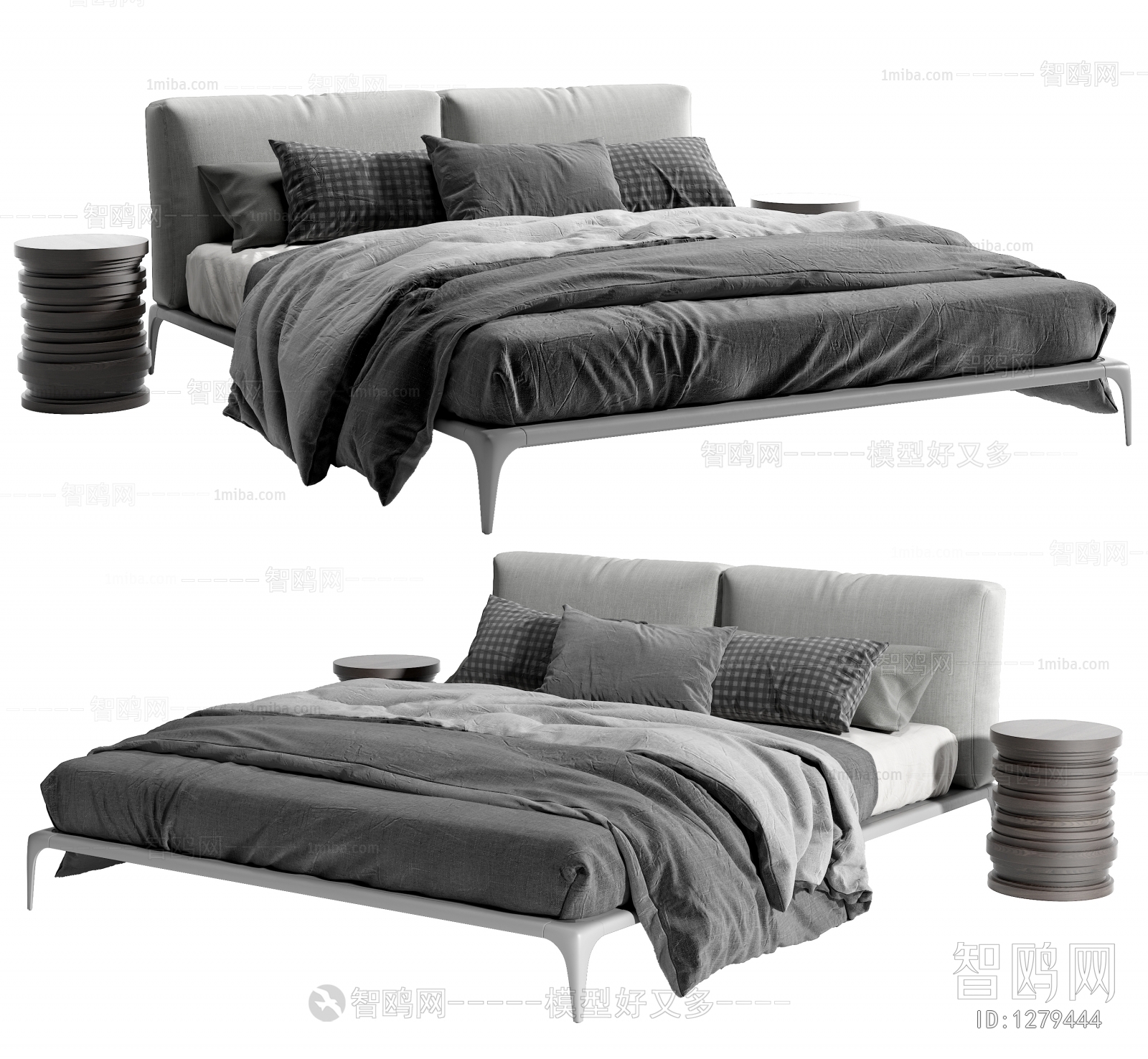 Modern Double Bed