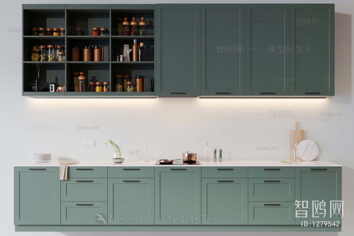 Nordic Style Kitchen Cabinet