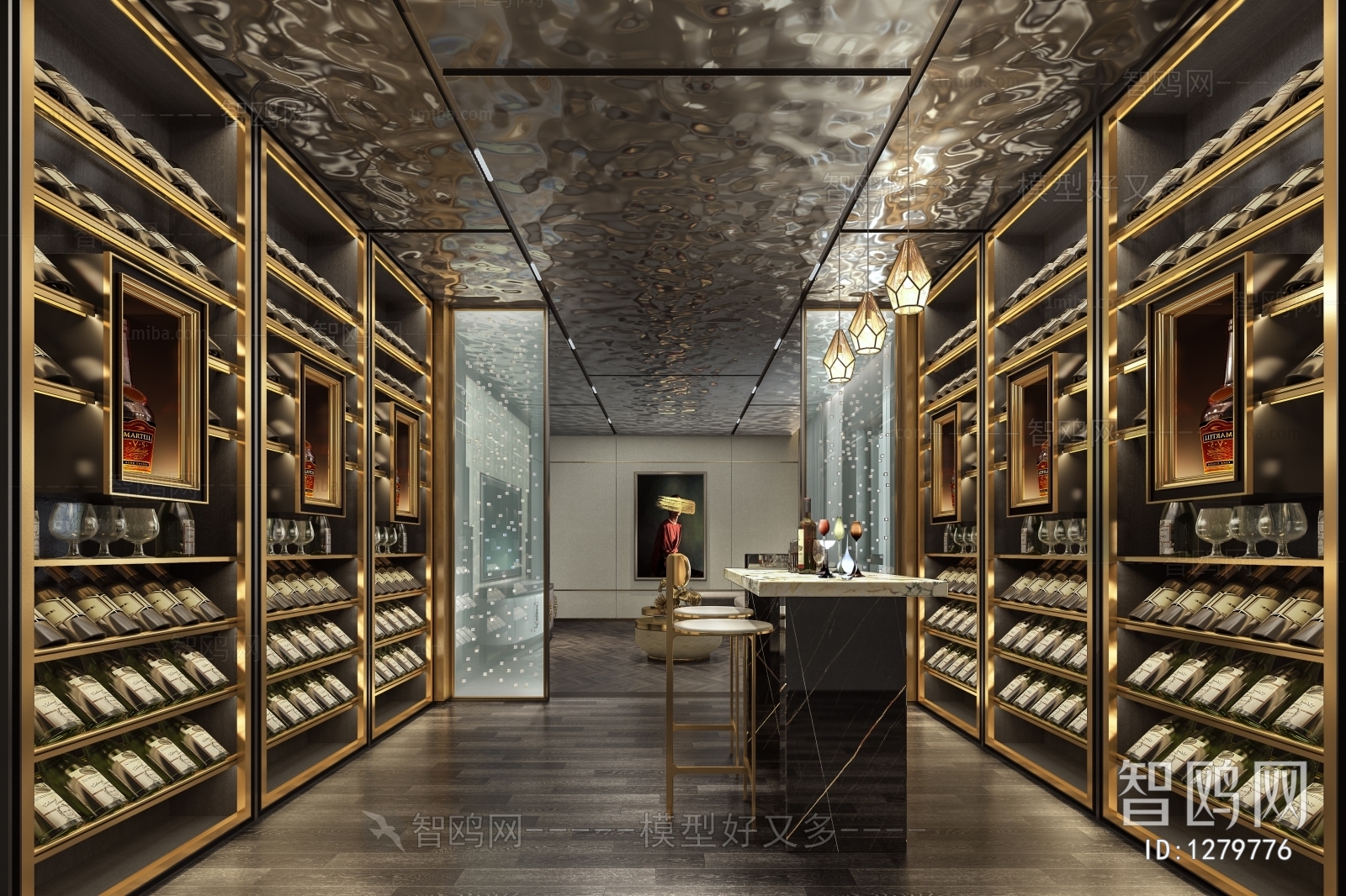 Modern Wine Cellar/Wine Tasting Room