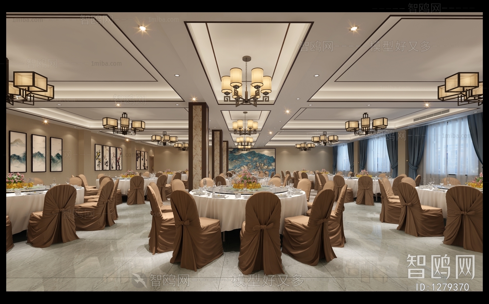 New Chinese Style Banquet Hall