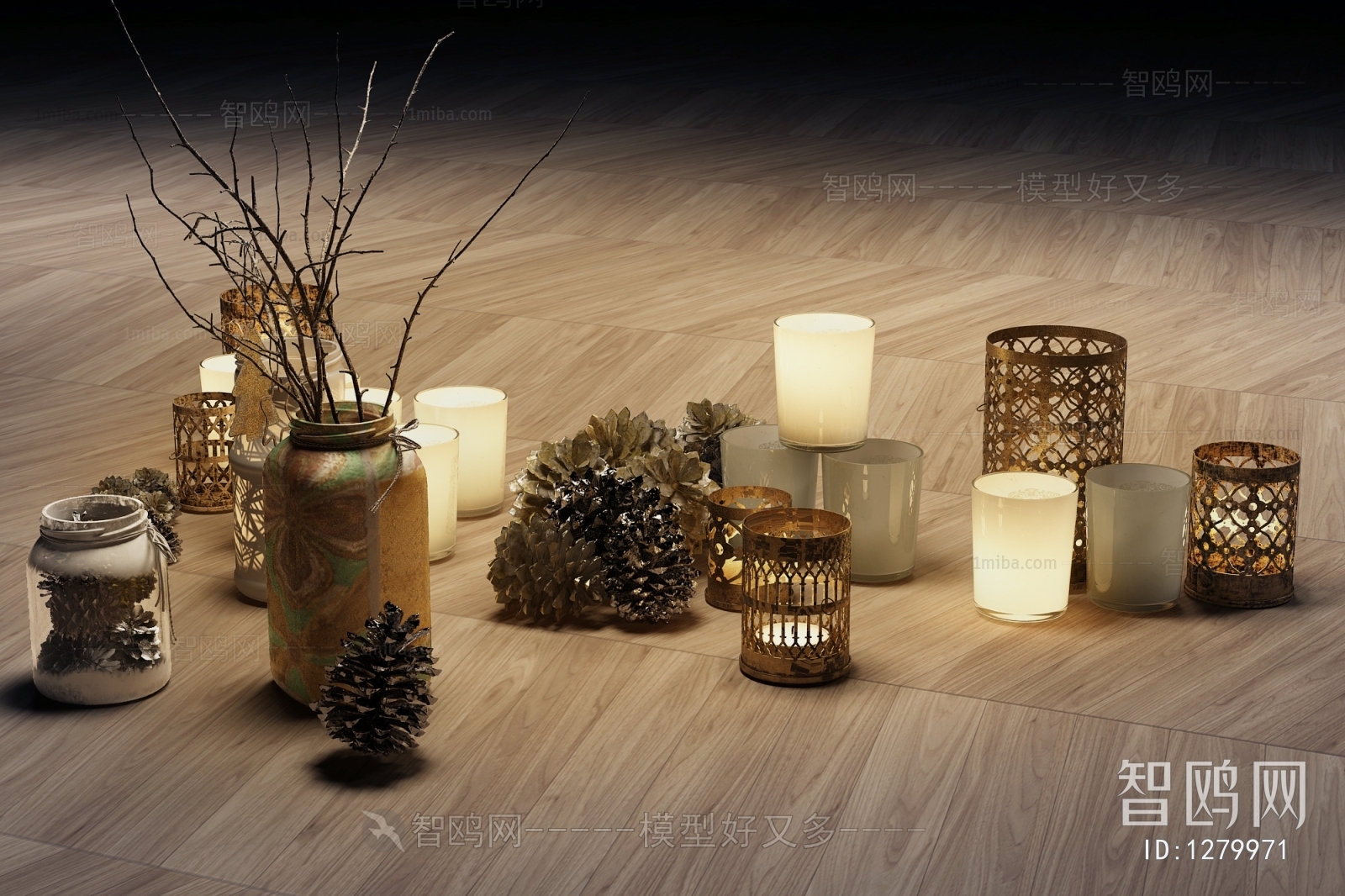 Modern Candles/Candlesticks