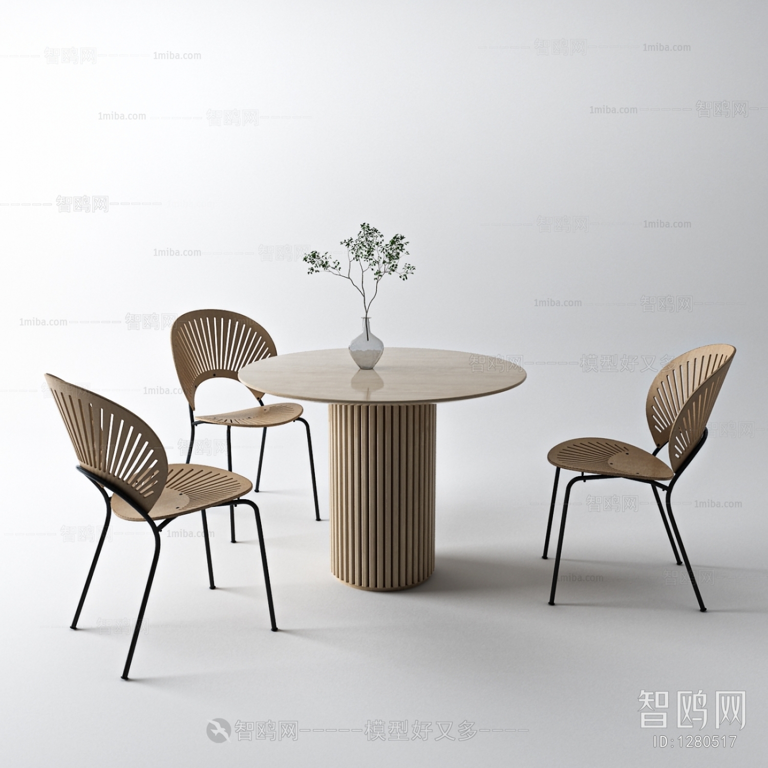 Modern Leisure Table And Chair