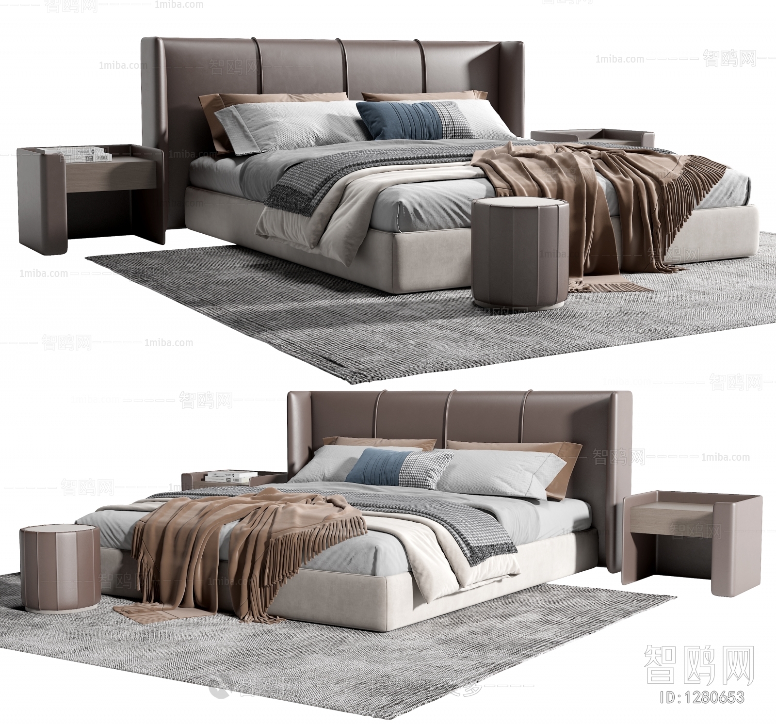 Modern Double Bed