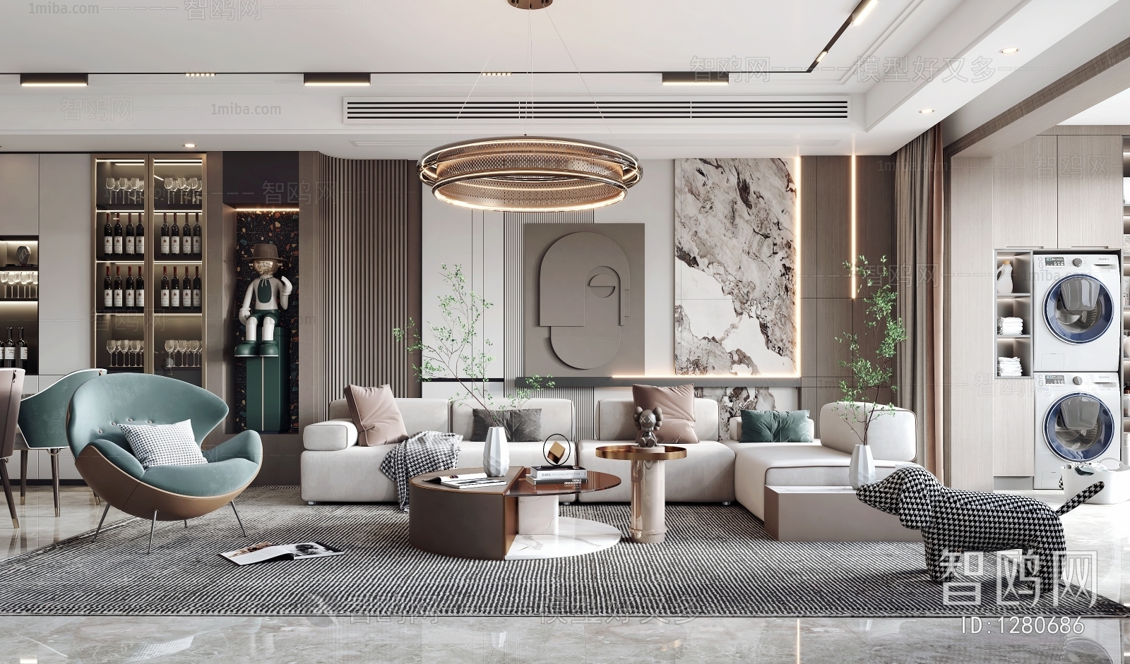 Modern A Living Room