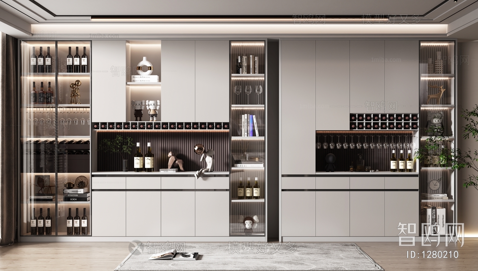 Modern Wine Cabinet