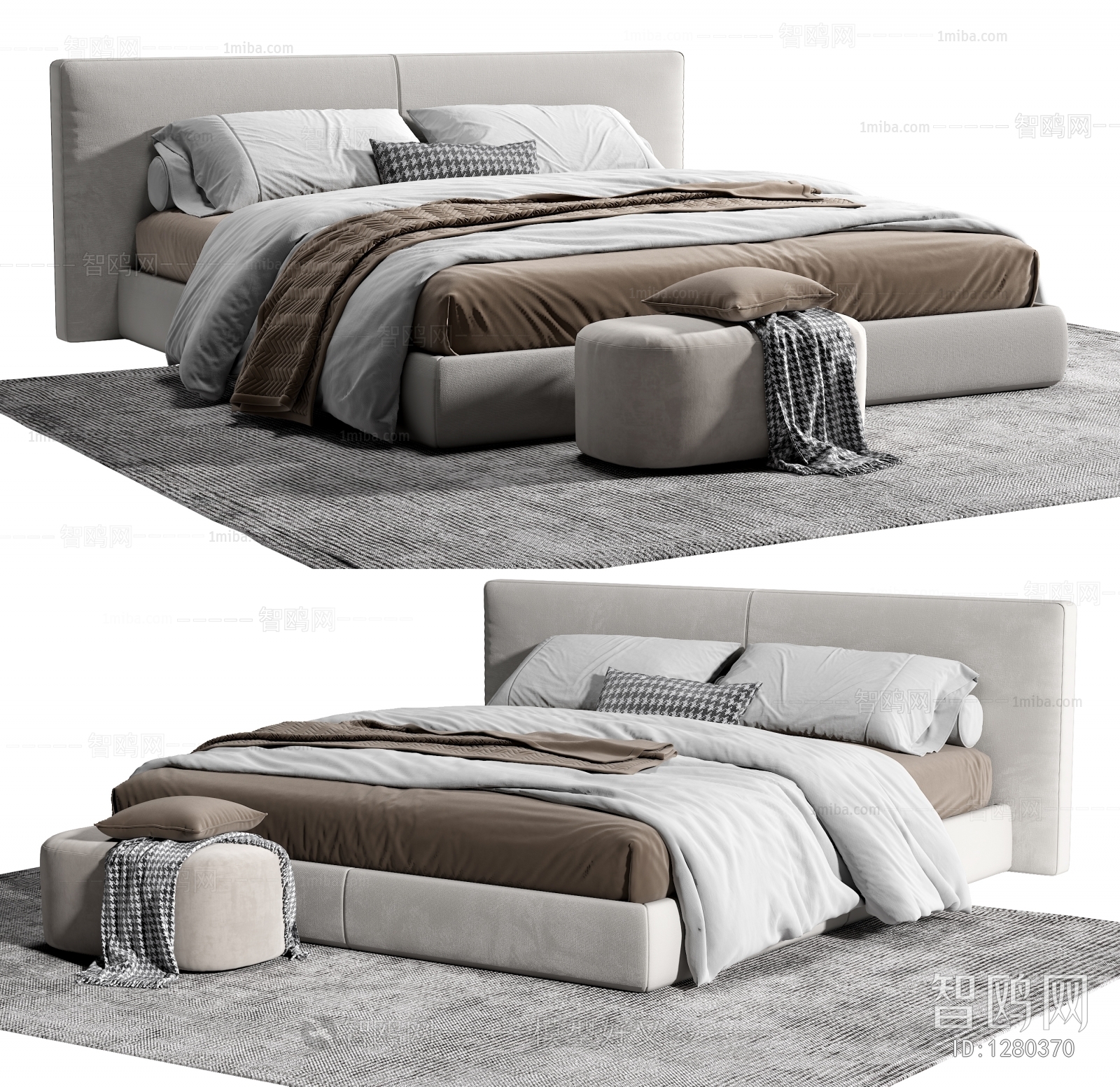 Modern Double Bed