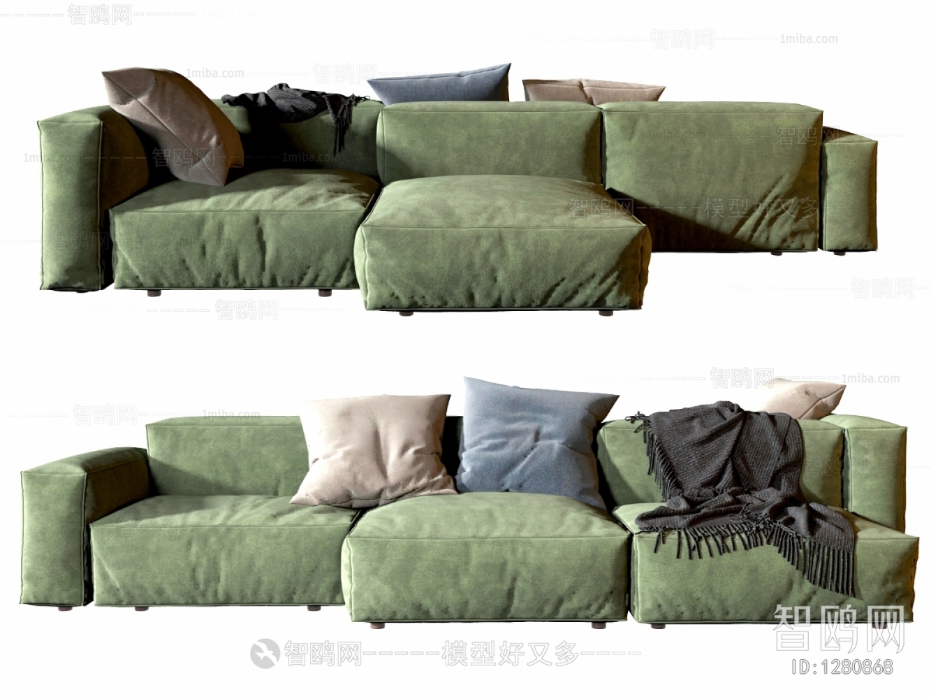 Modern Multi Person Sofa