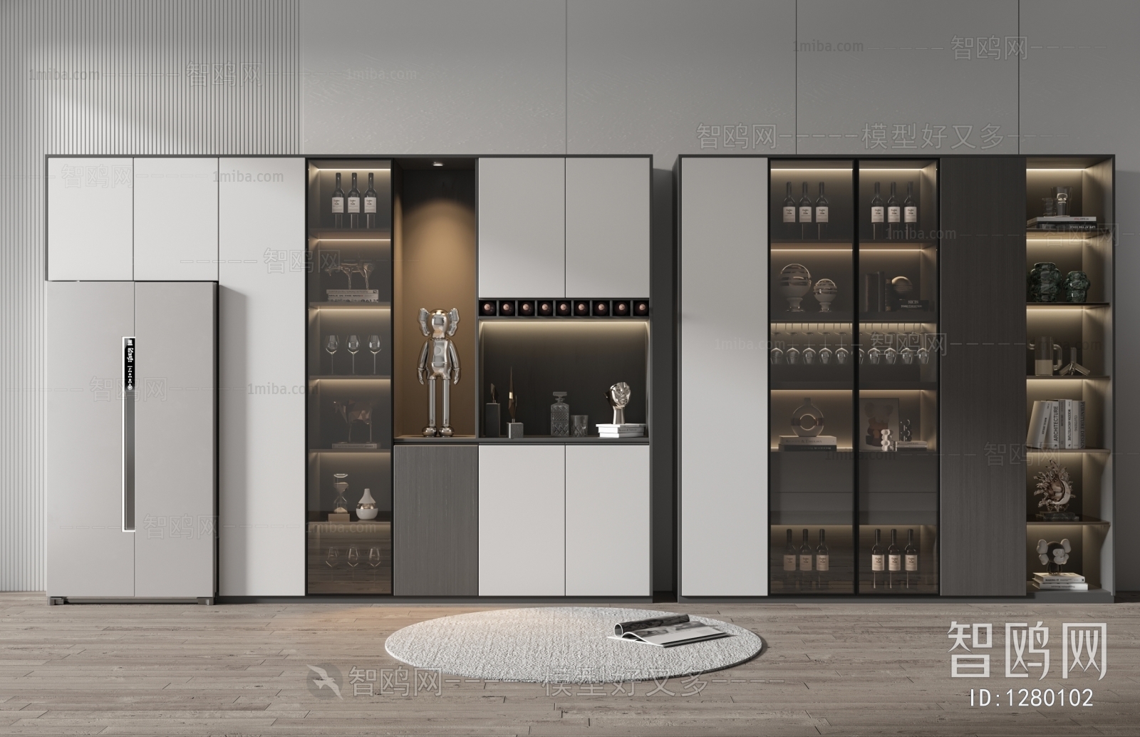 Modern Wine Cabinet