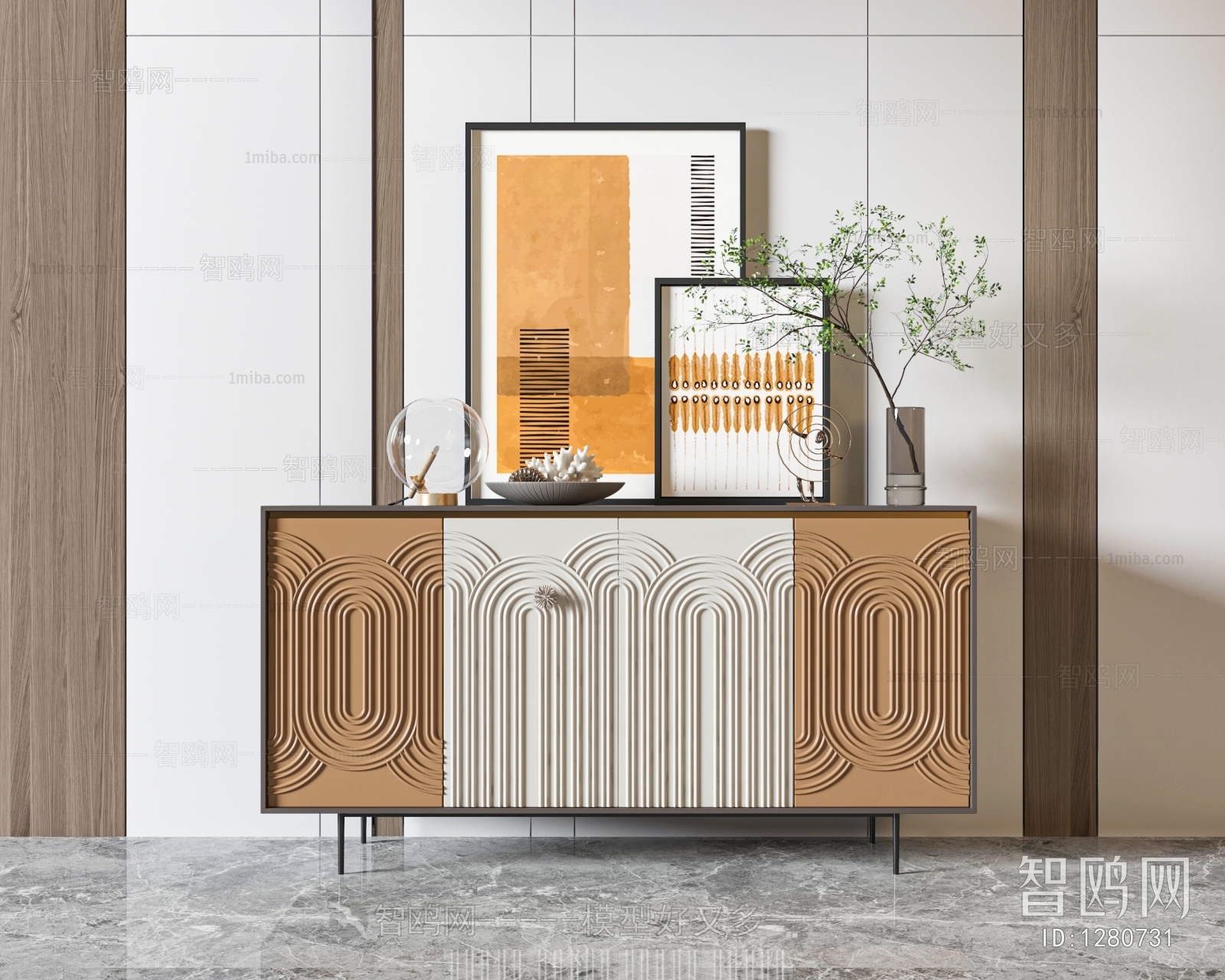 Modern Side Cabinet/Entrance Cabinet