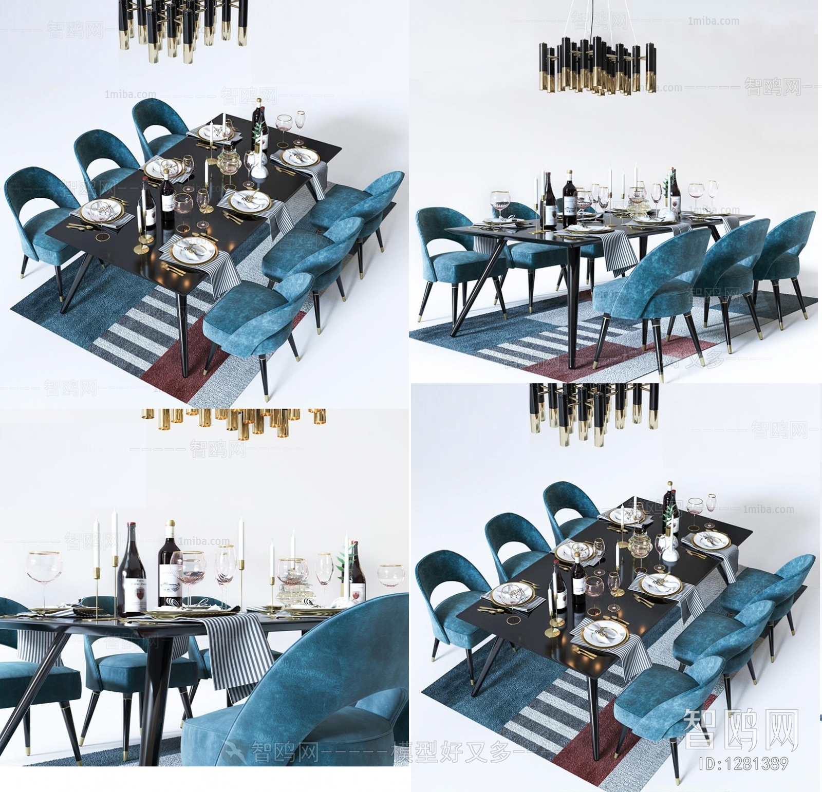 Nordic Style Dining Table And Chairs