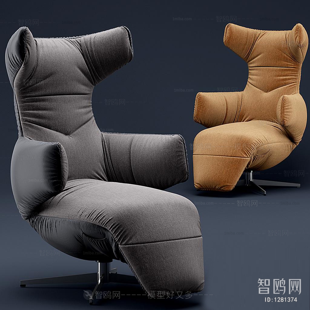 现代软包椅
