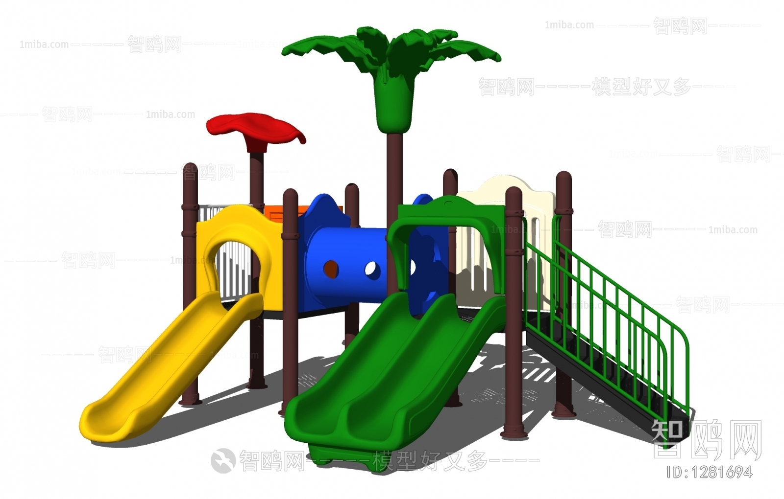 现代儿童滑梯 塑料滑梯 娱乐器材设备 游乐设施