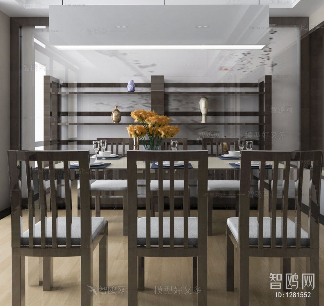 New Chinese Style Dining Table And Chairs