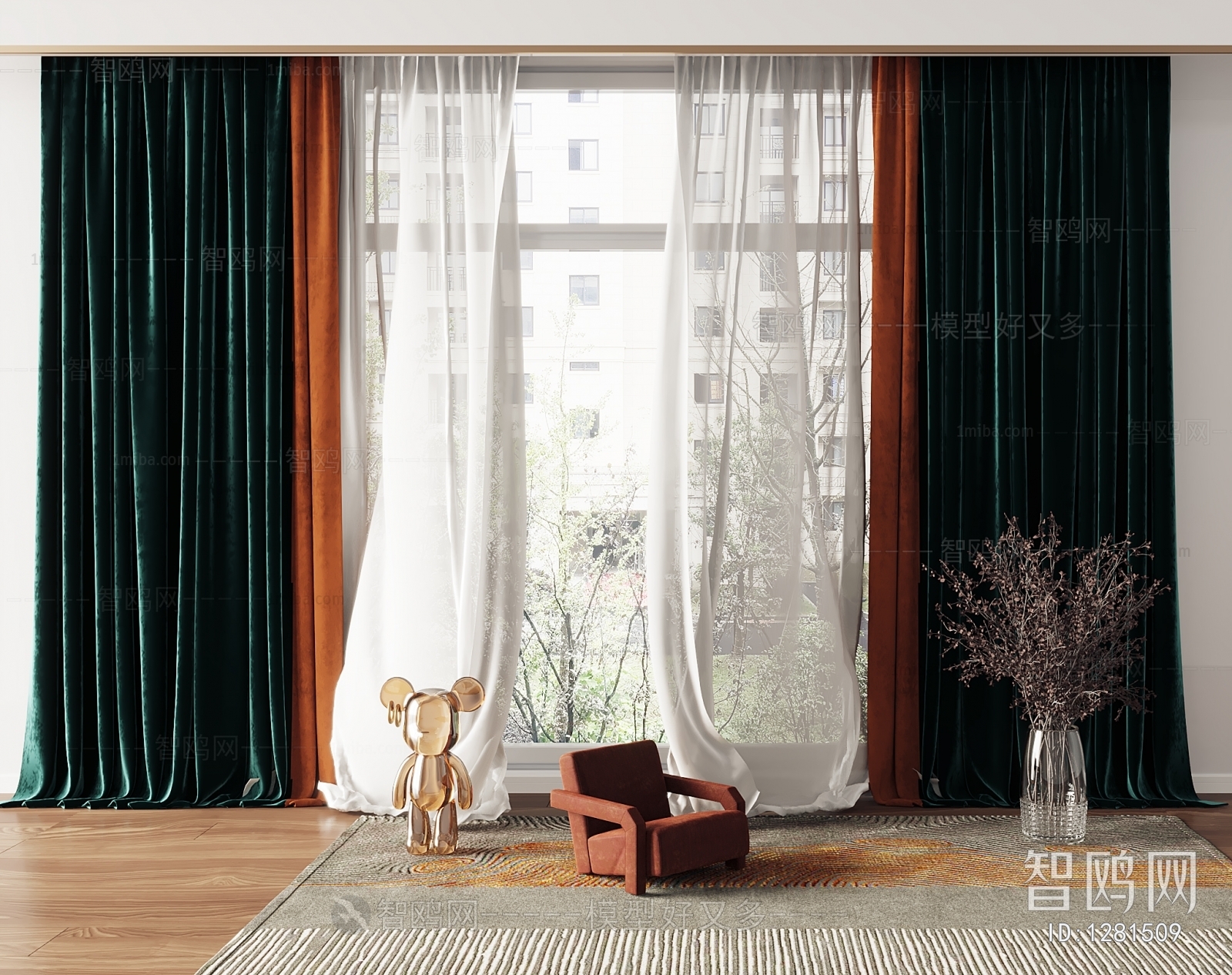 Modern The Curtain