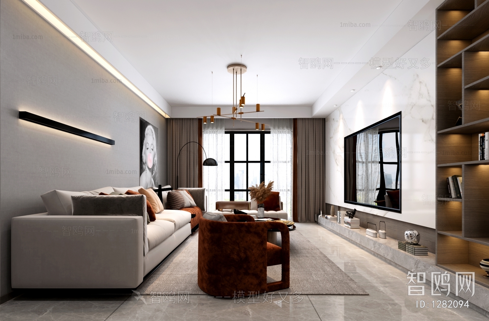 Modern A Living Room