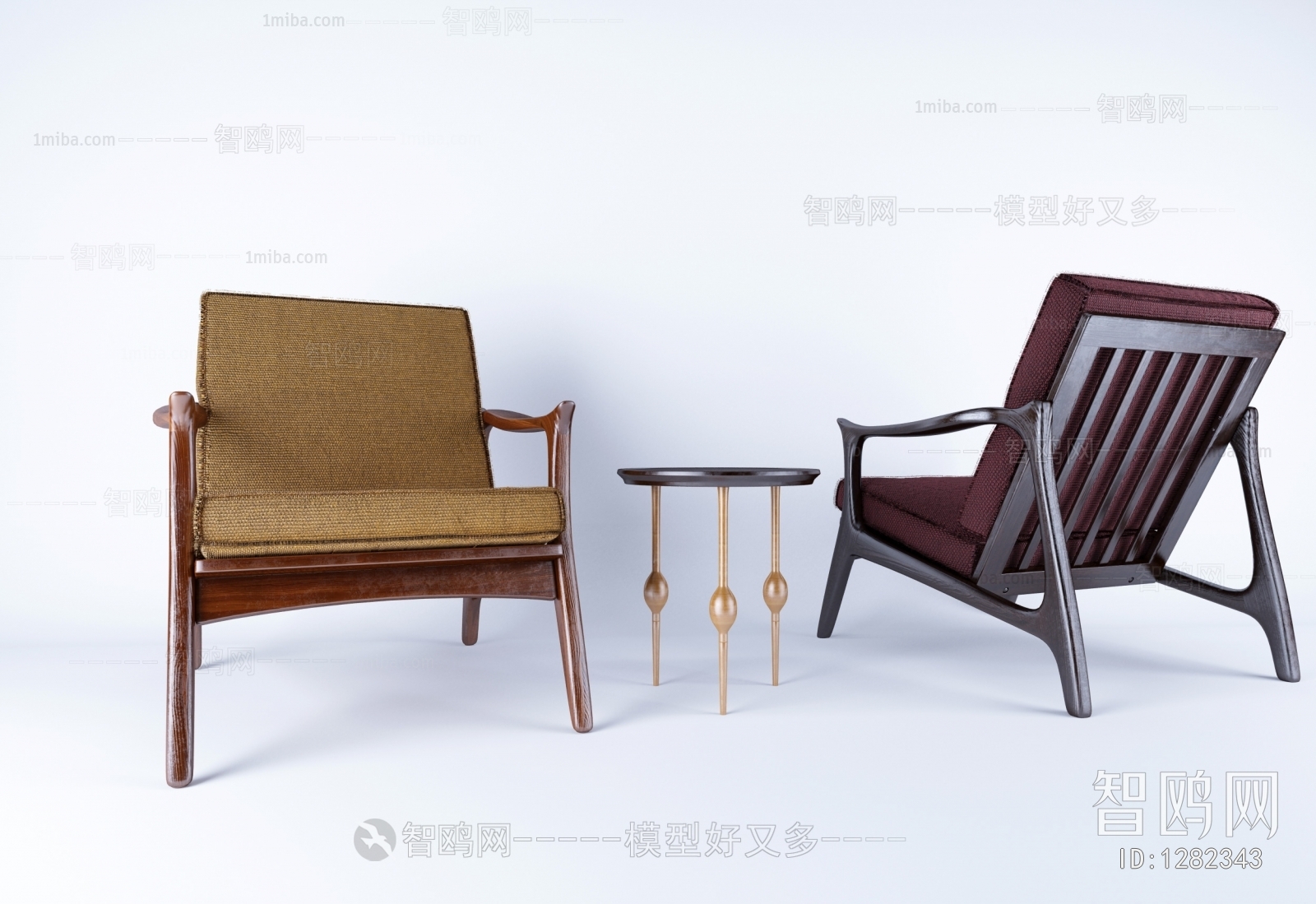 New Chinese Style Lounge Chair