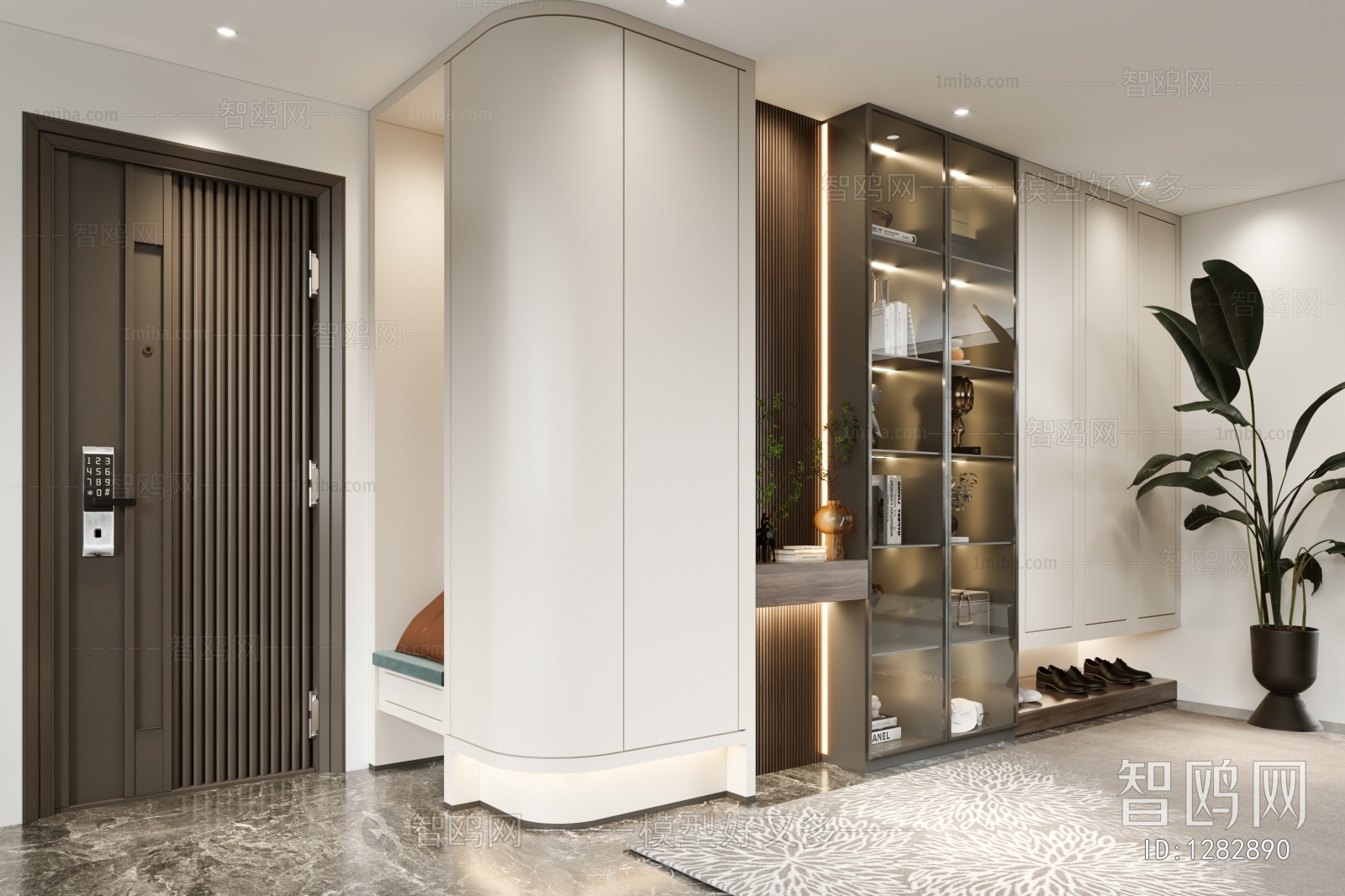 Modern Hallway