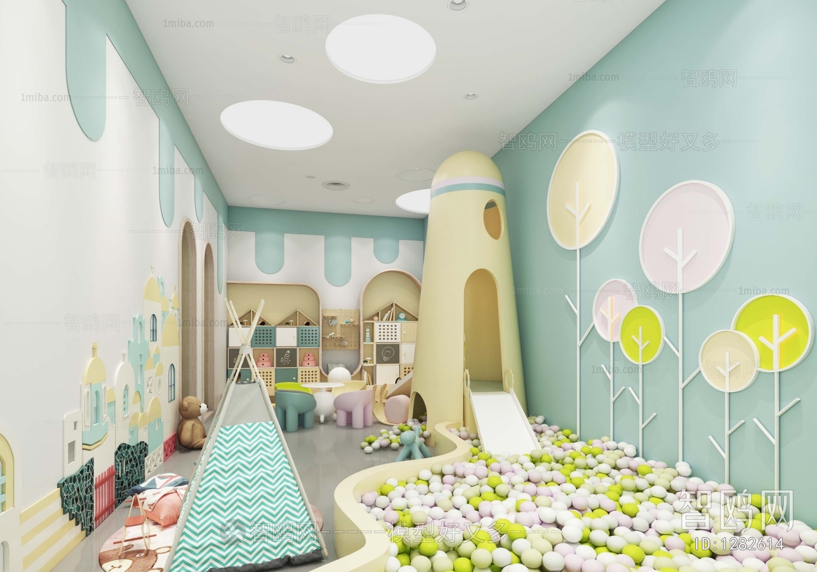 Modern Children's Playroom