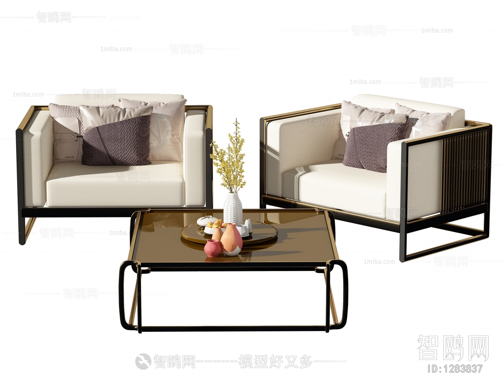 New Chinese Style Lounge Chair