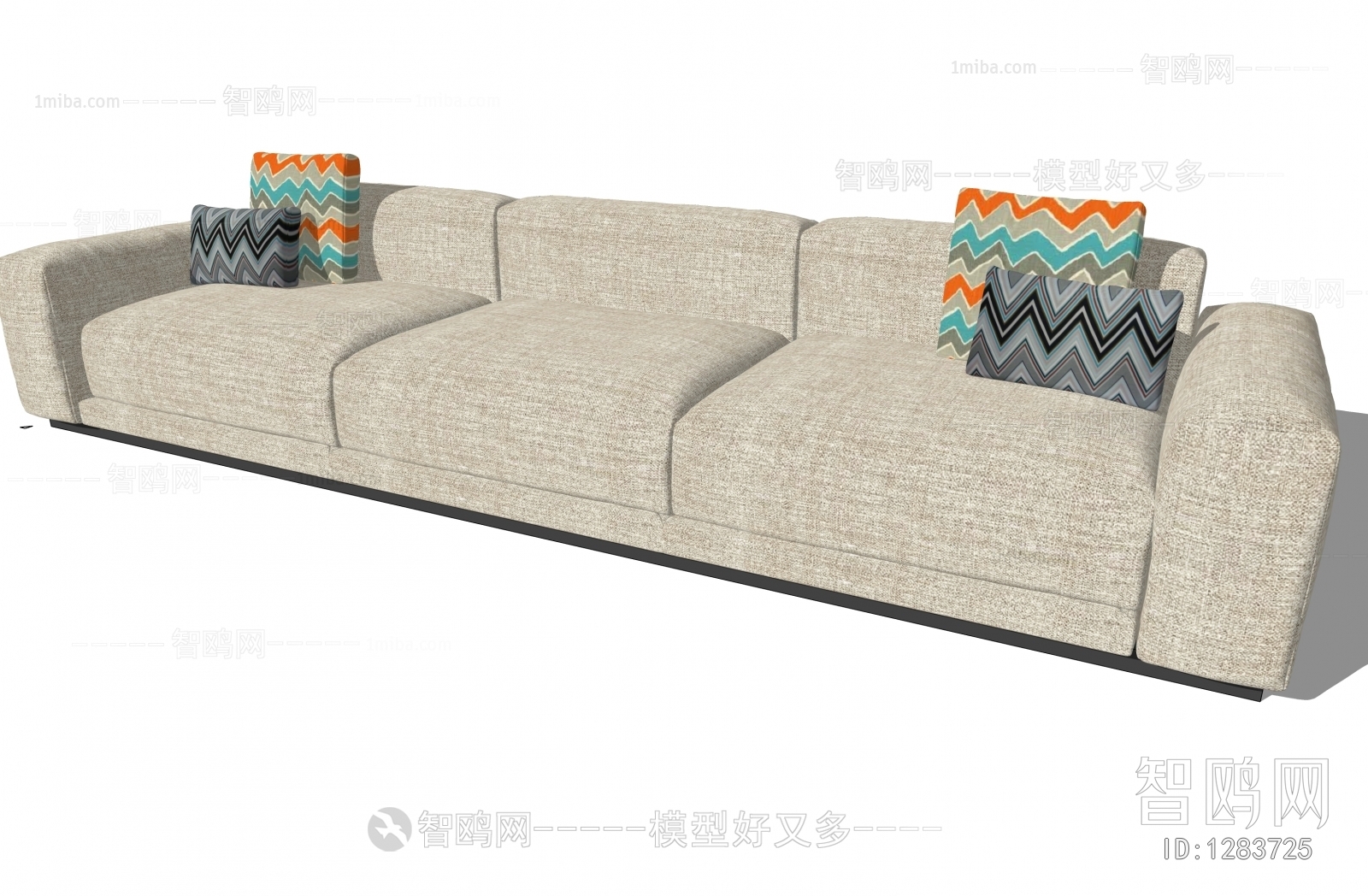 Modern Three-seat Sofa