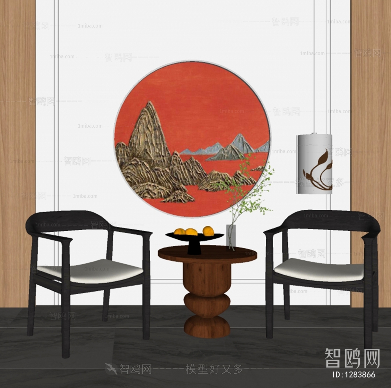 New Chinese Style Single Chair