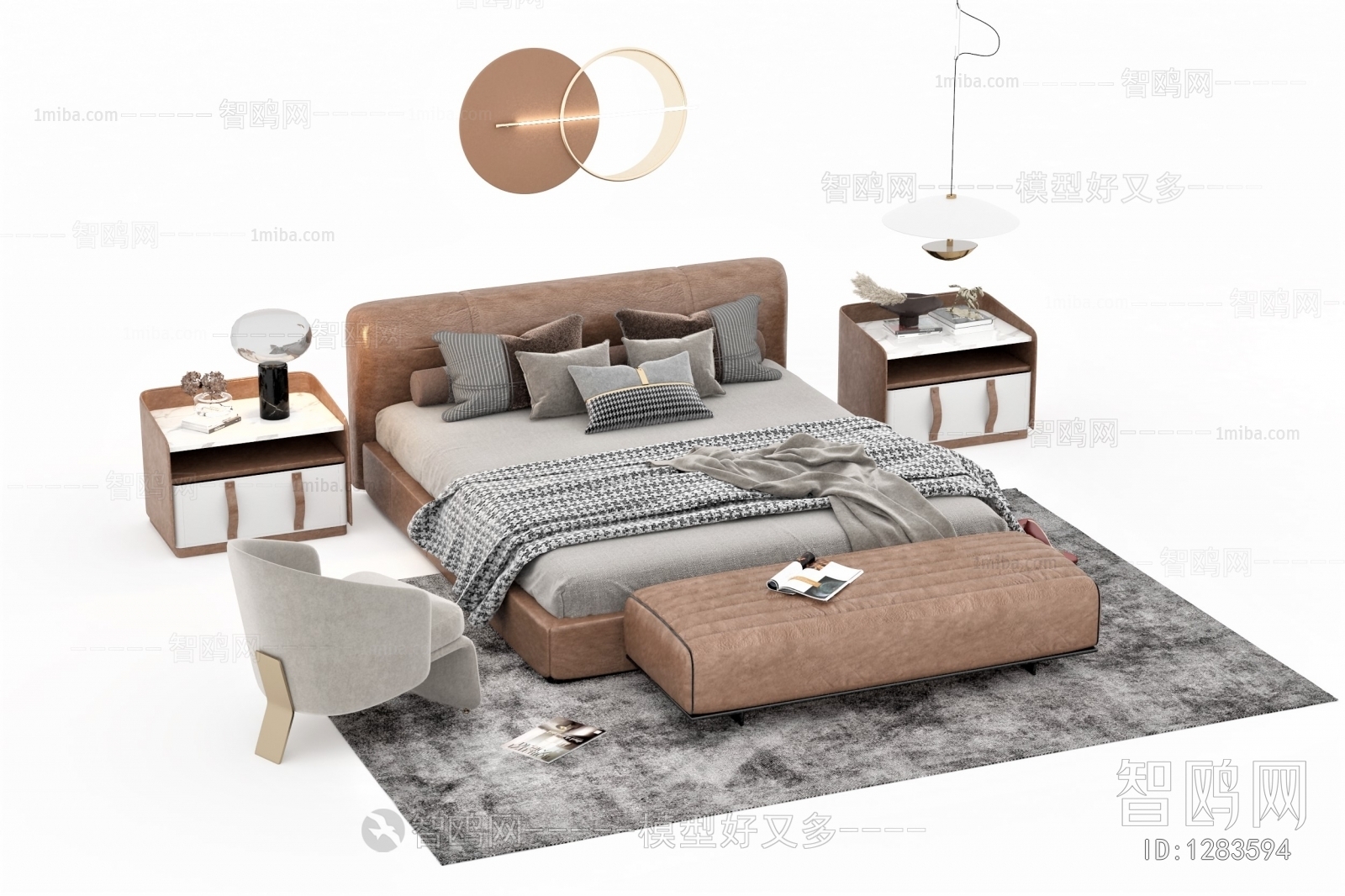 Modern Double Bed