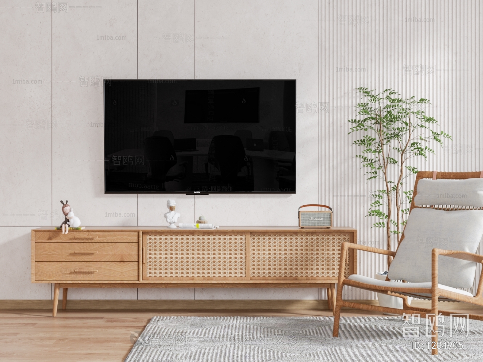 Nordic Style TV Cabinet