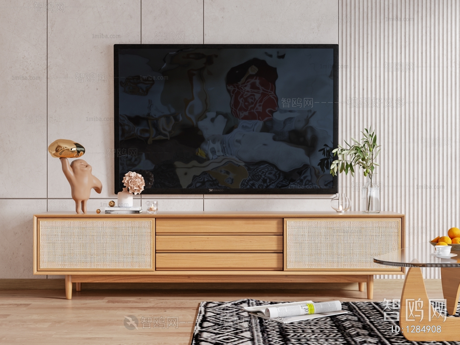 Nordic Style TV Cabinet