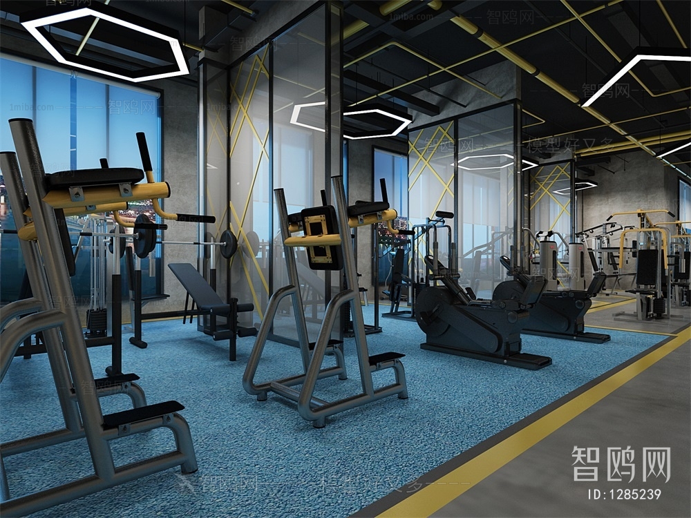 Industrial Style Gym