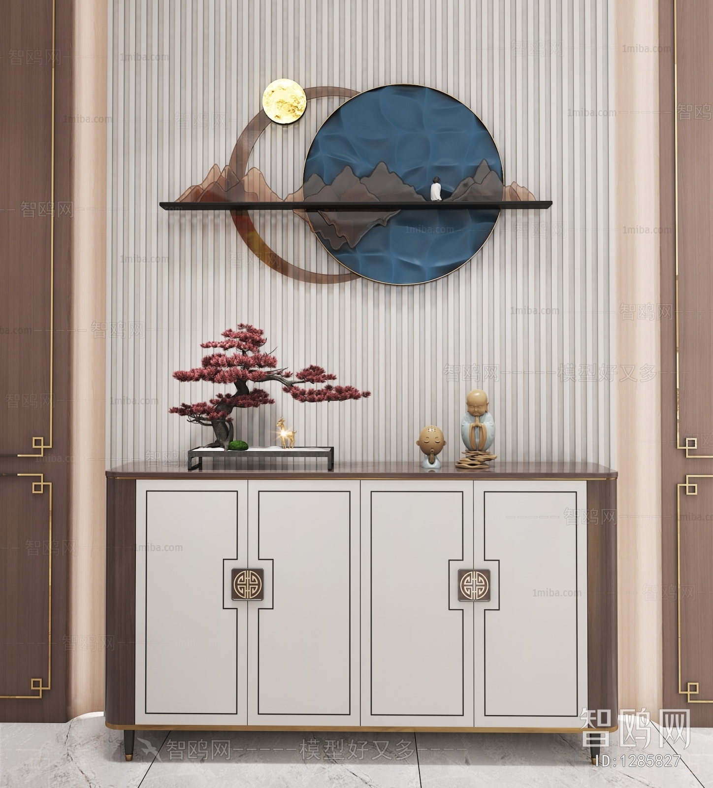 New Chinese Style Side Cabinet/Entrance Cabinet